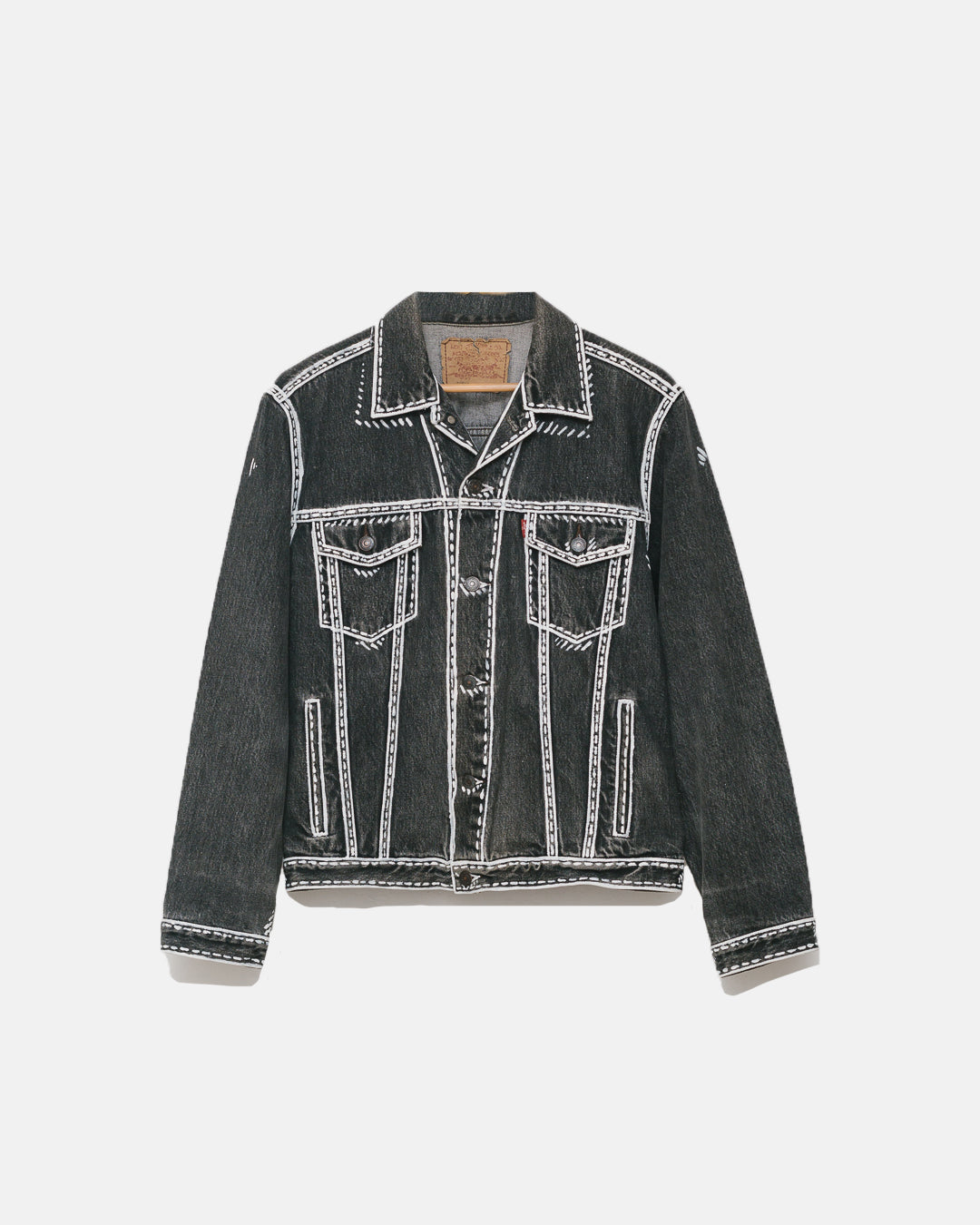 2D Illustrated Levi’s Denim Jacket