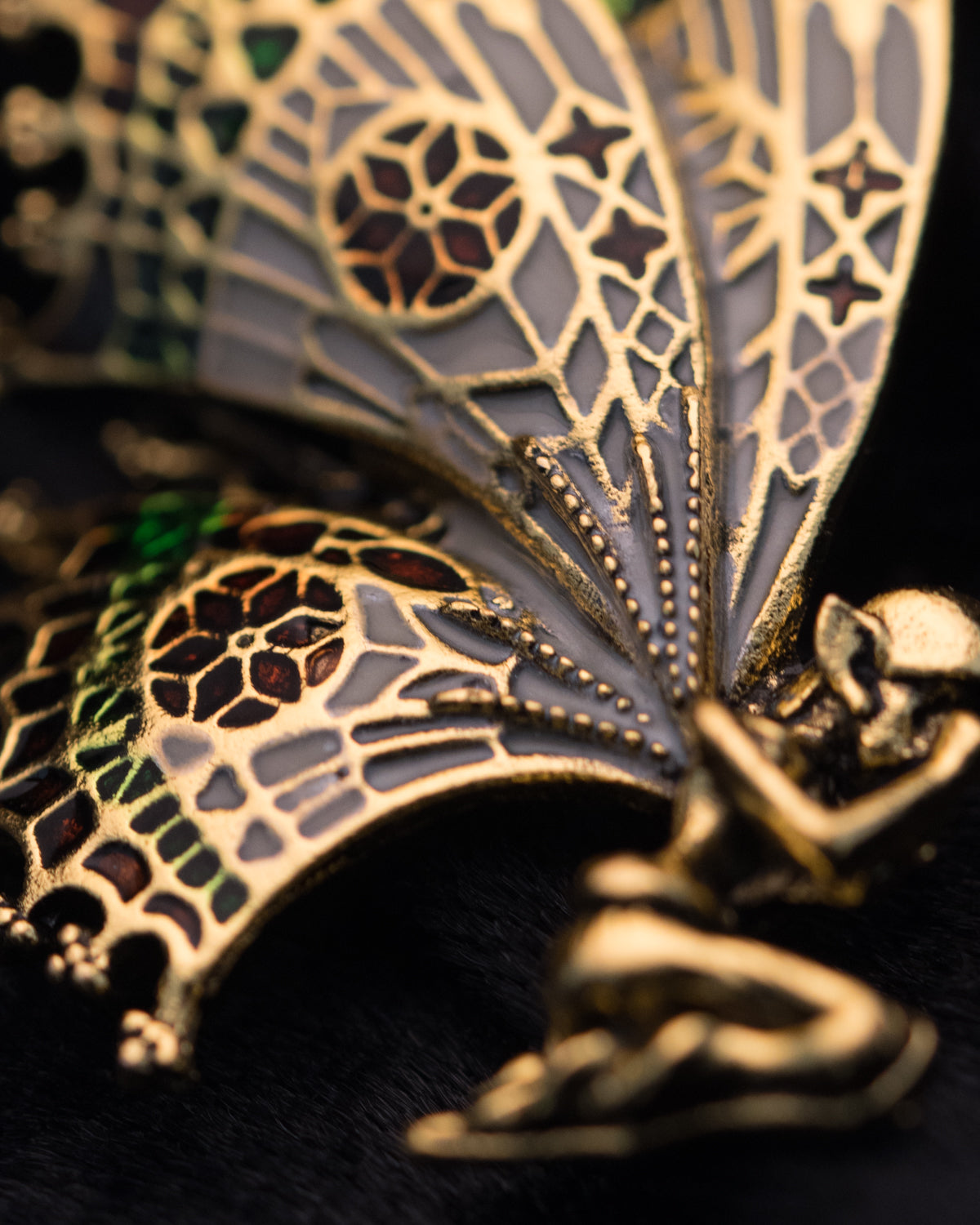 Butterfly Fairy Brooch