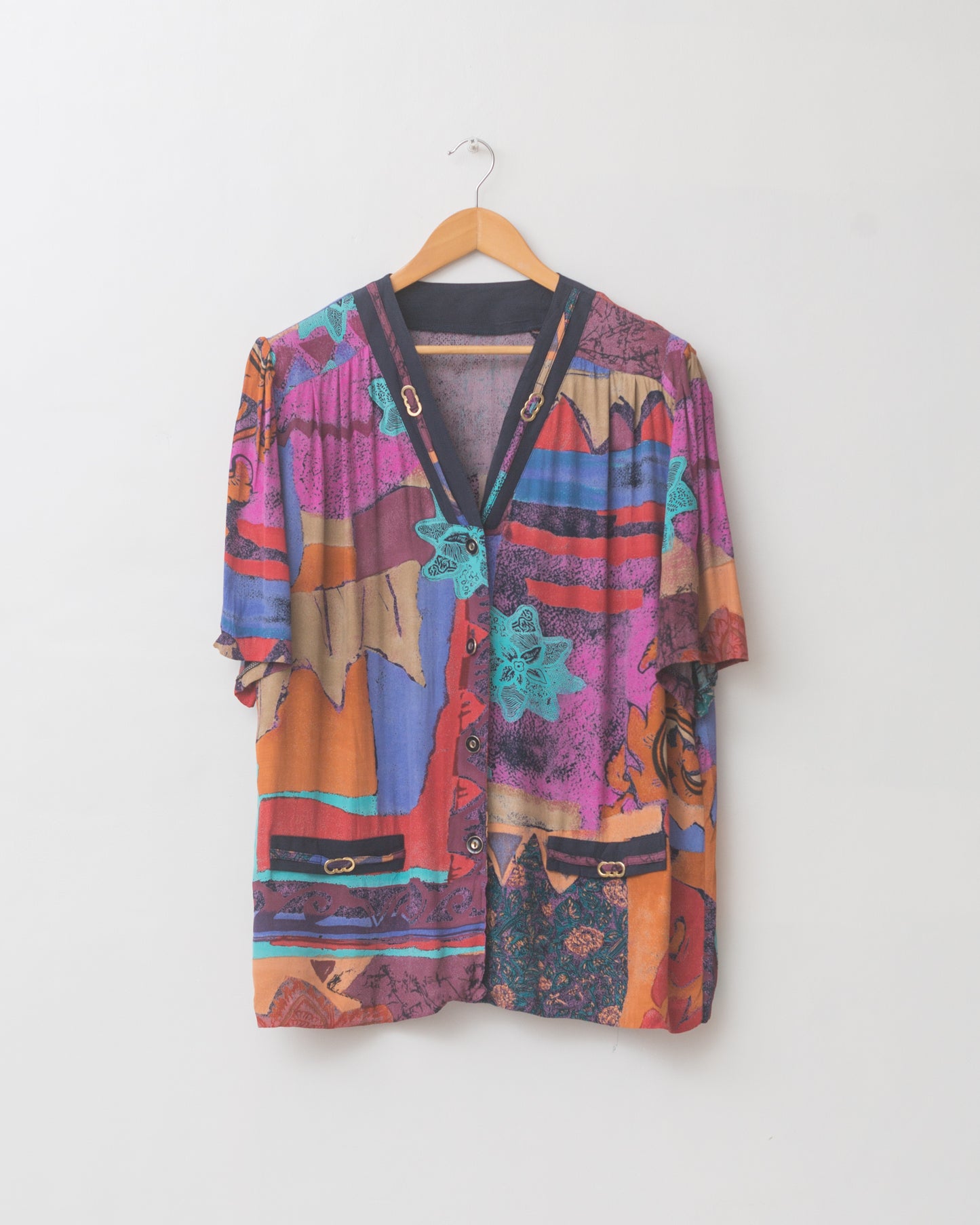 Printed Button Down