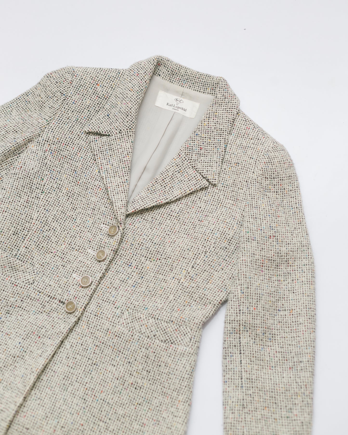 Structured Tweed Blazer