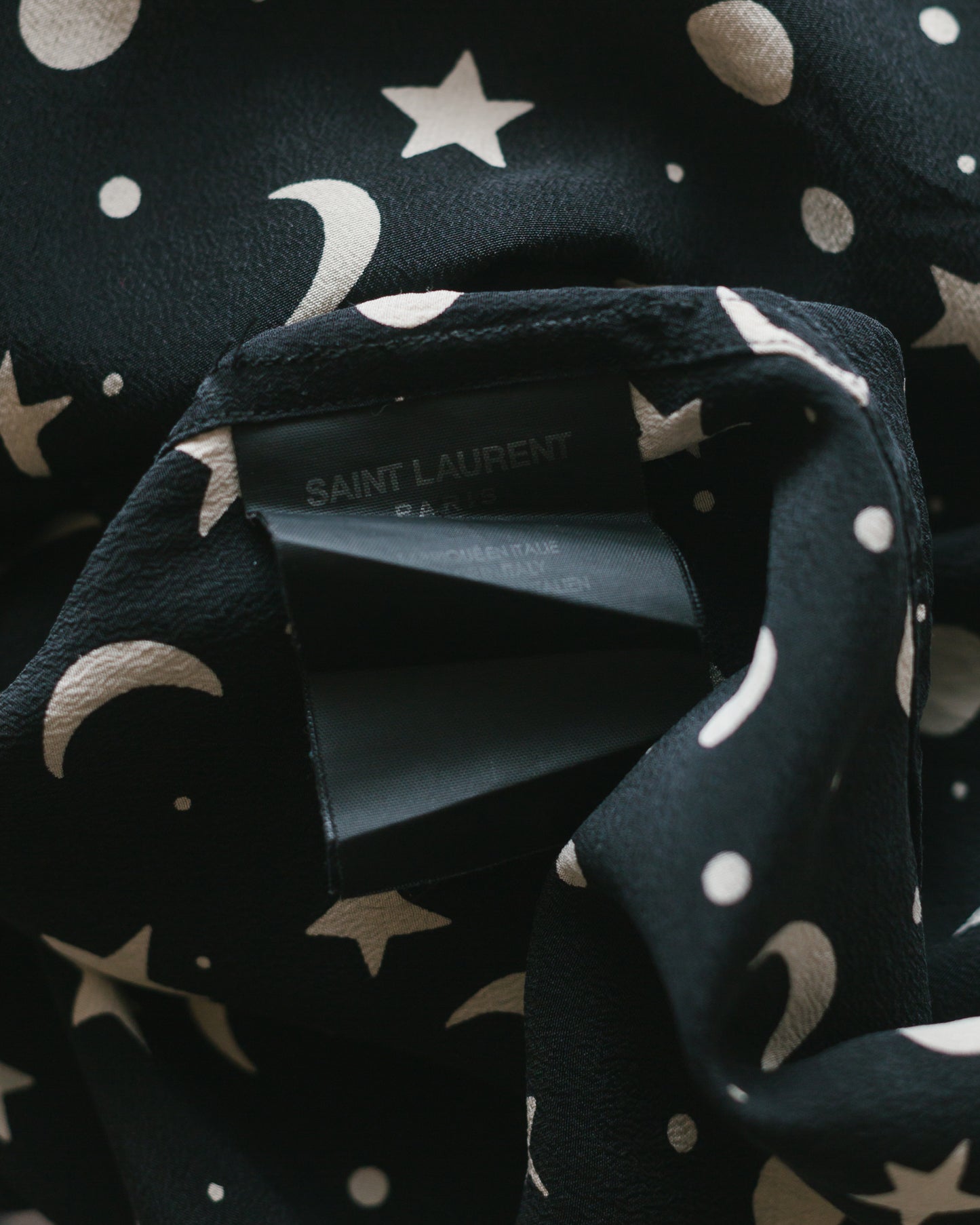 Stars & Moon Silk Shirt
