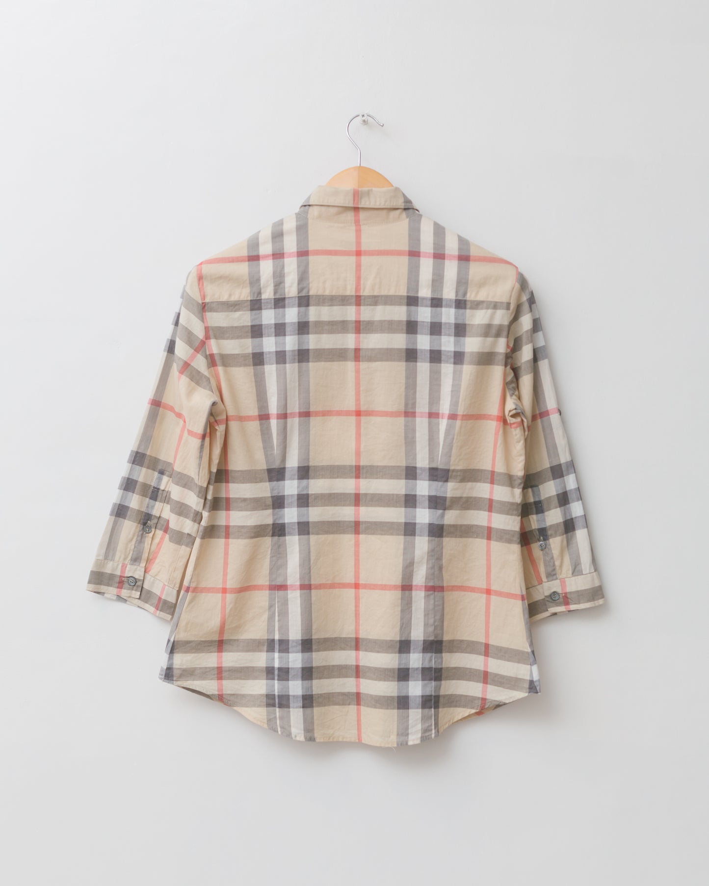 Nova Check Button Down Top