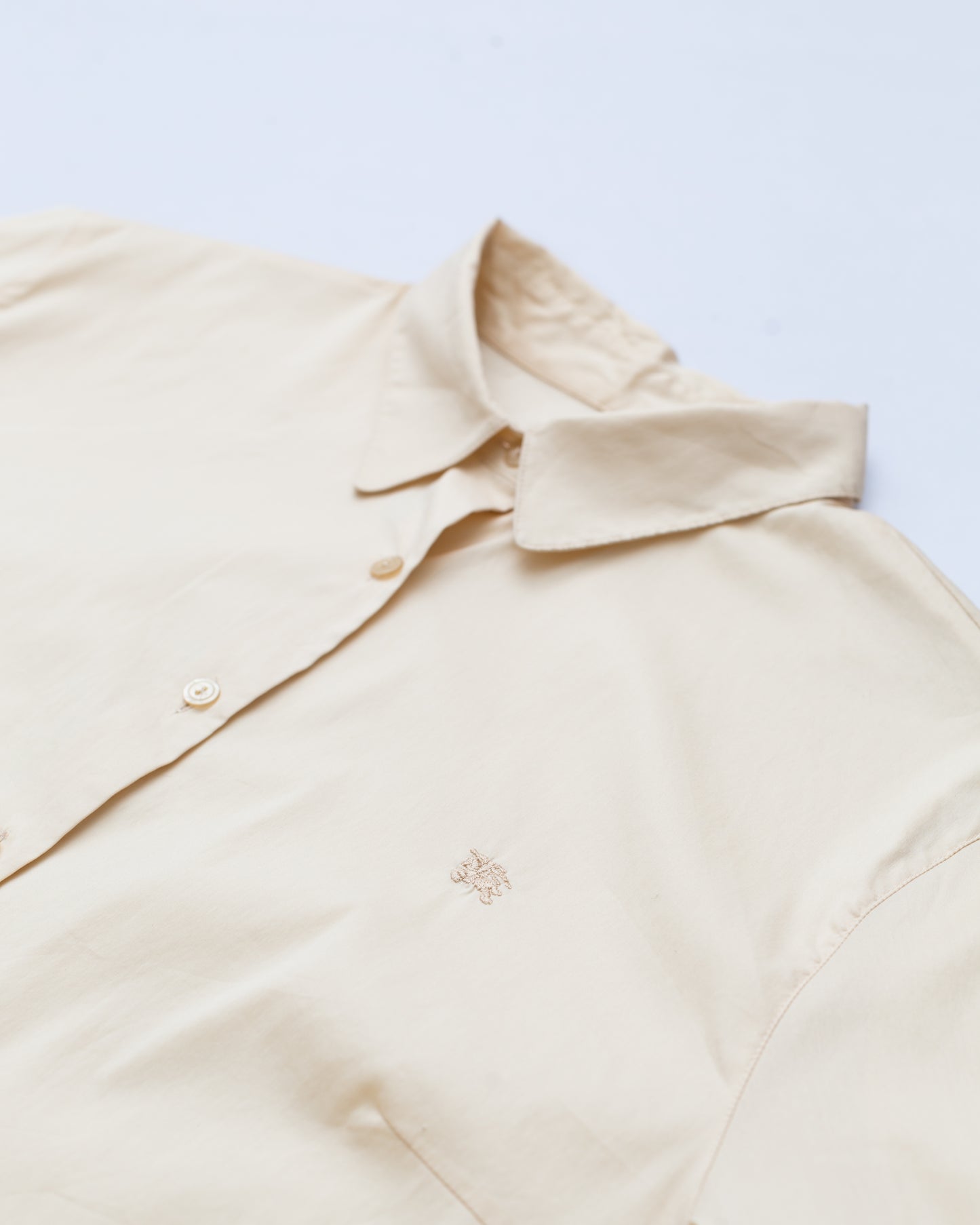 Logo Embroidered Button Down