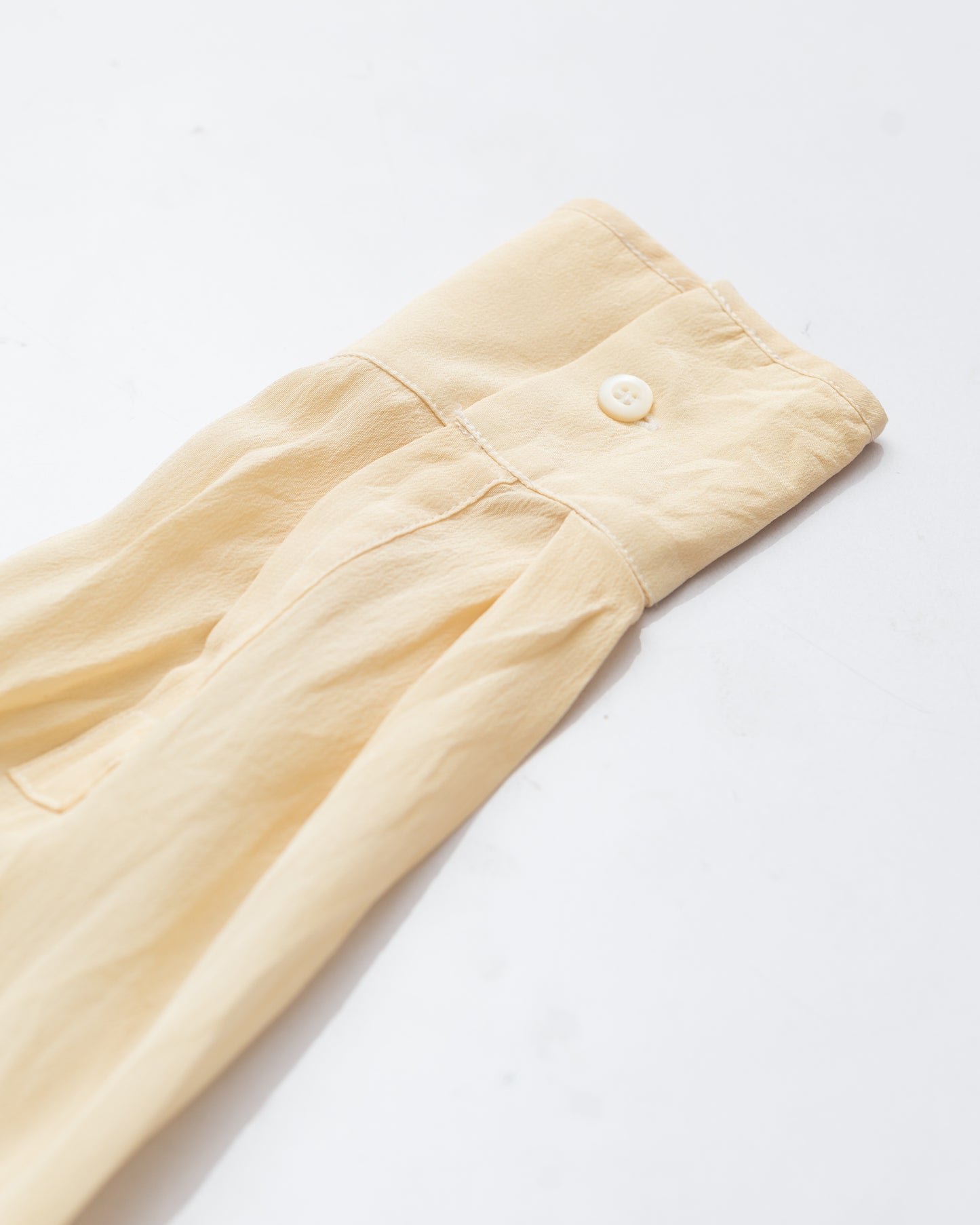 Pure Silk Ruffle Blouse