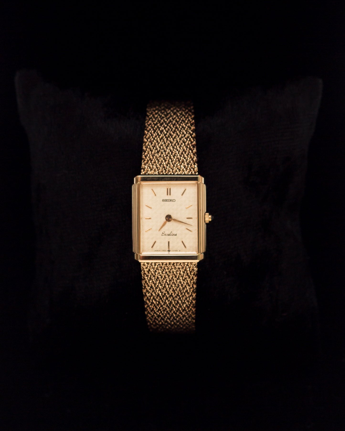 Vintage Seiko with Mesh Strap watch