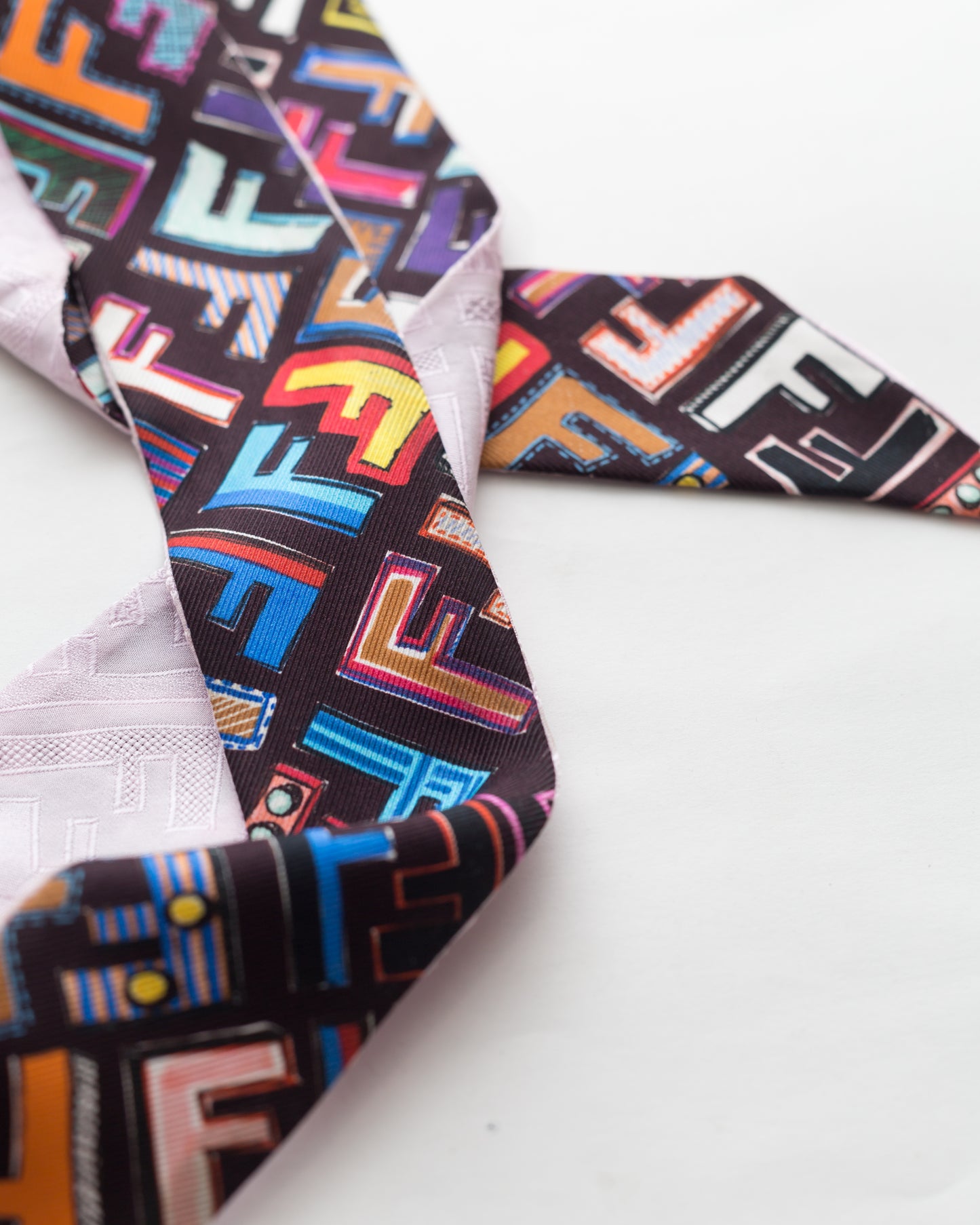 Fendi 2-Way Silk Twilly