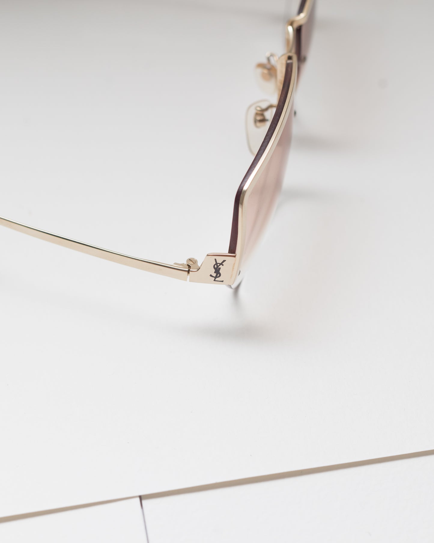 Vintage Ysl Low Bar Sunglasses