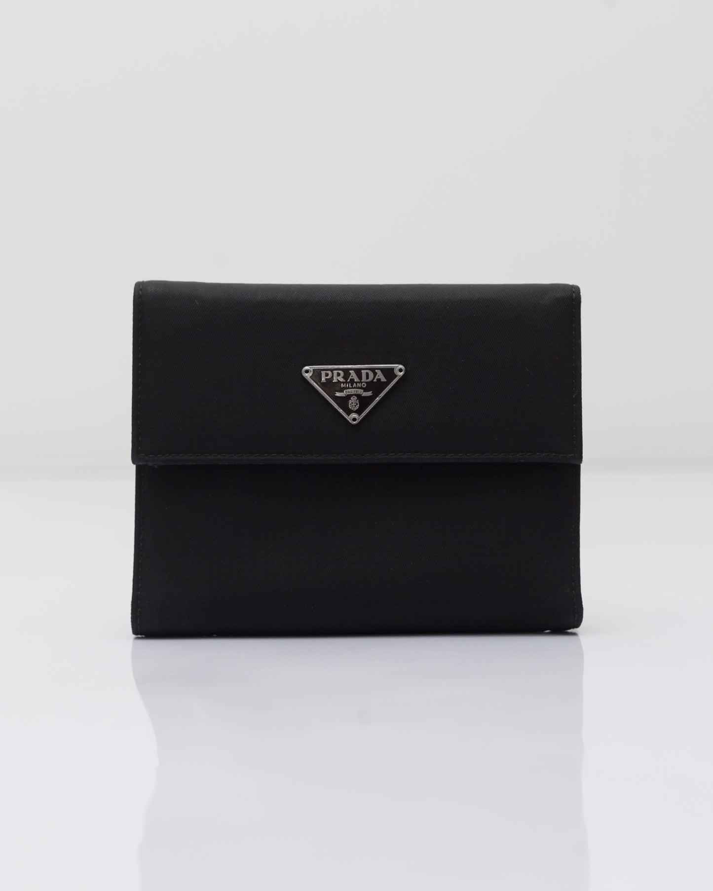 Prada Nylon Tri-fold Wallet