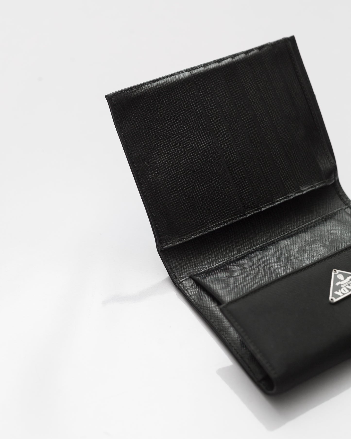 Prada Nylon Tri-fold Wallet