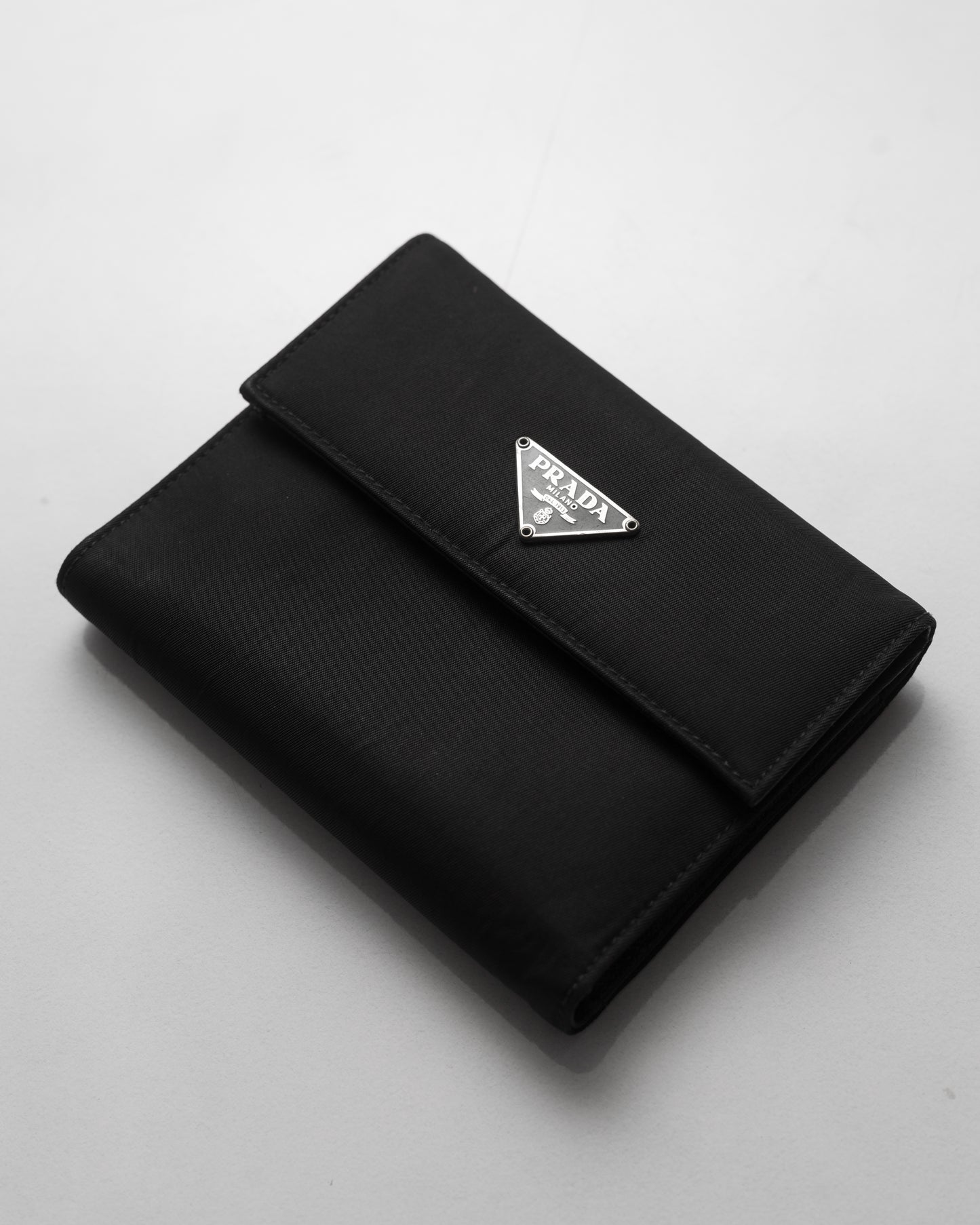 Prada Nylon Tri-fold Wallet