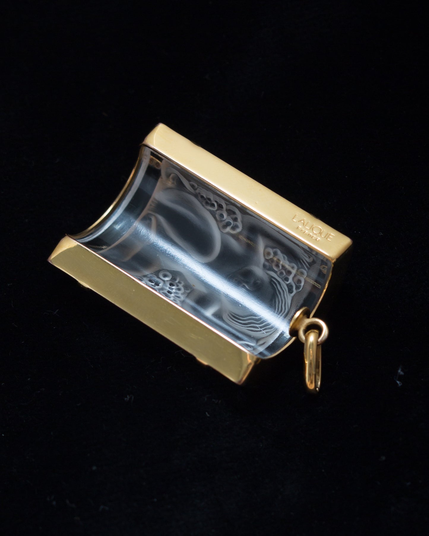 Vintage Lalique Crystal Pendant