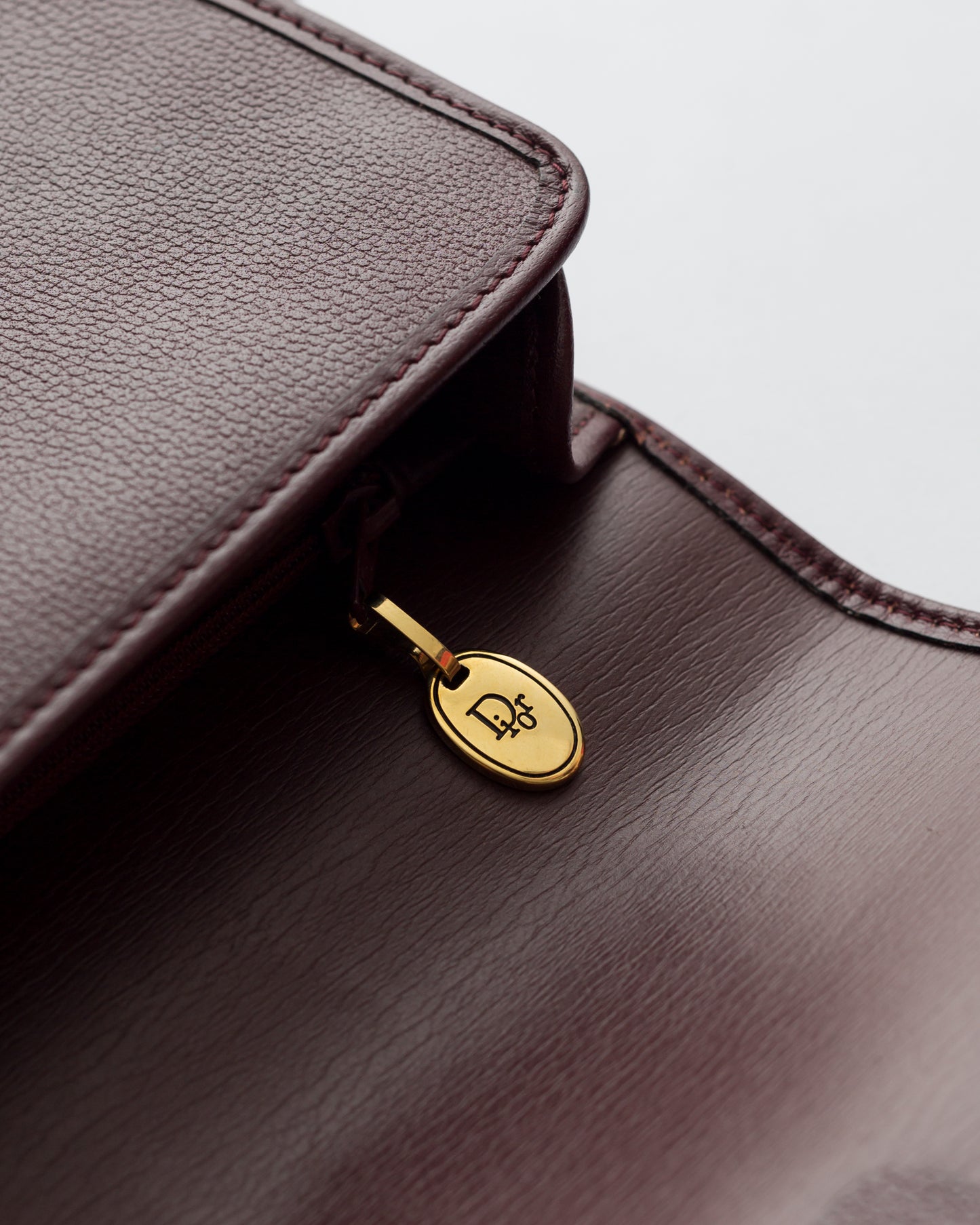 Vintage Dior Bordeaux Handbag