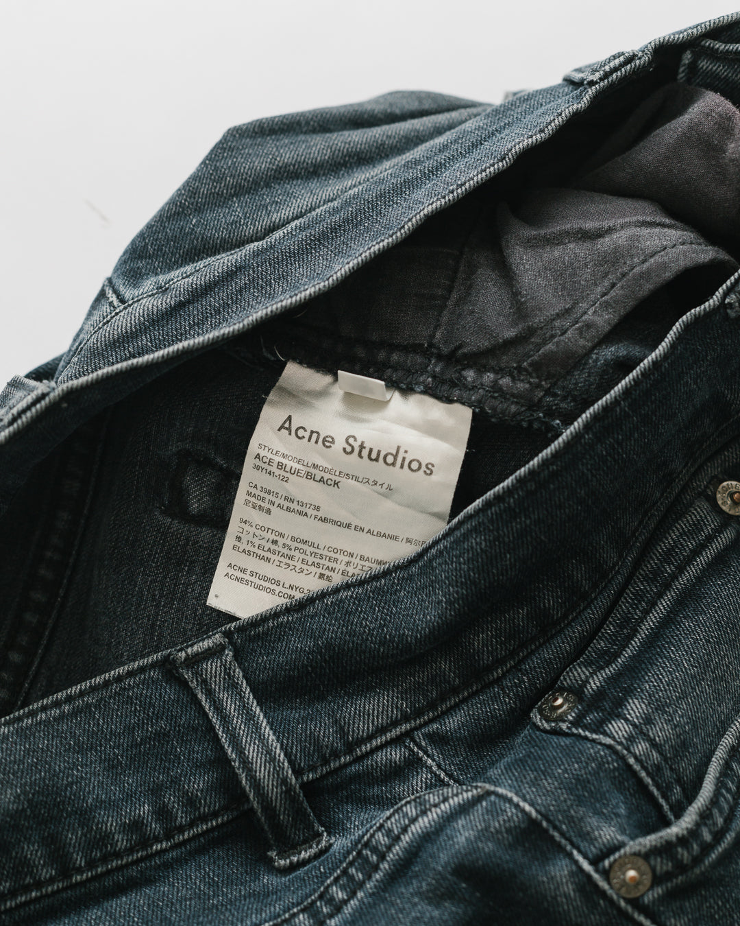 Acne Studios Ace Blue/Black Denims