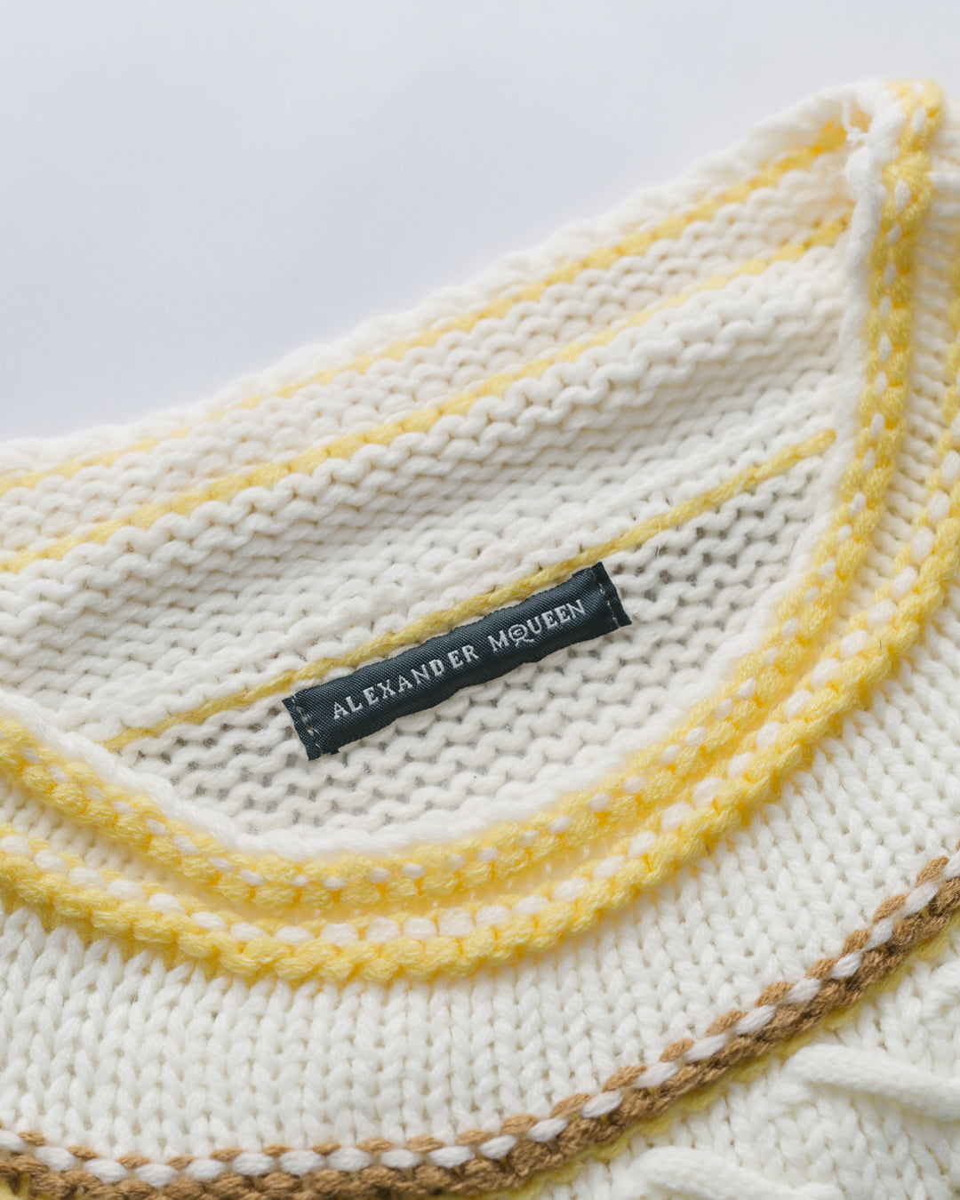 Alexander McQueen Cable Knit Jumper