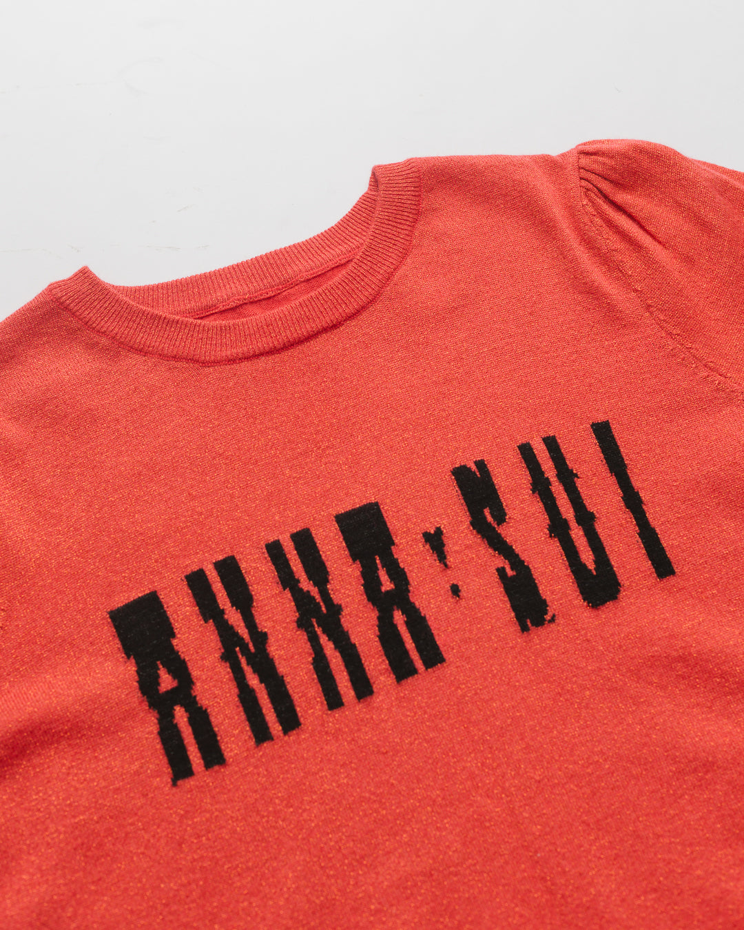 Anna Sui Glitter Knit Pullover