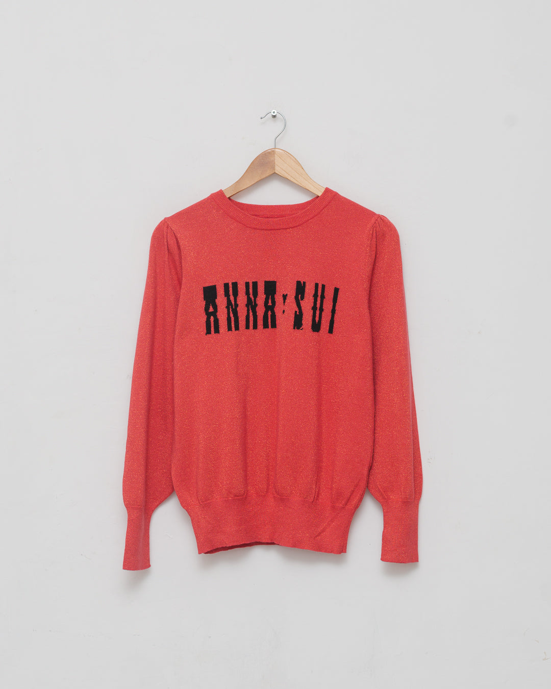 Anna Sui Glitter Knit Pullover