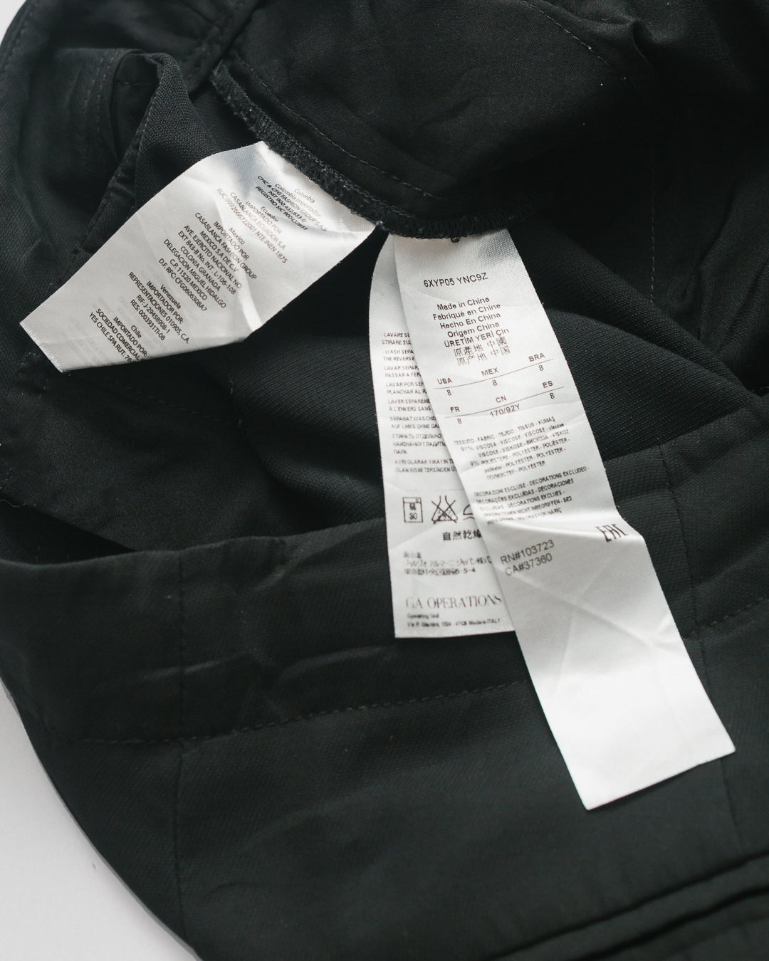 Armani Exchange Drawstring Waist Pants
