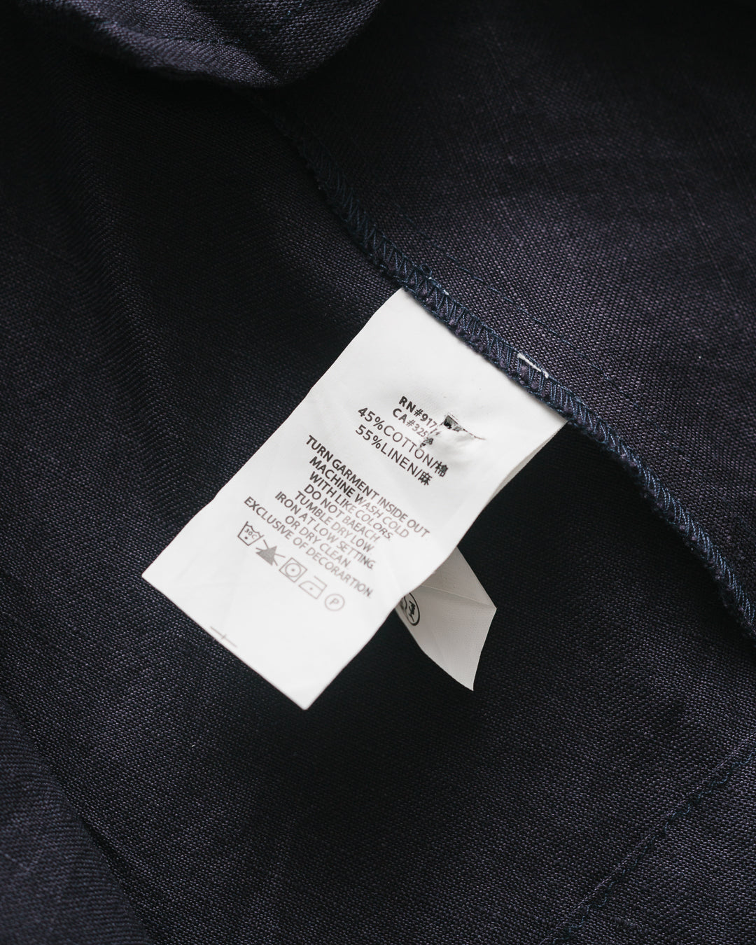 Armani Exchange Linen Blend Dress