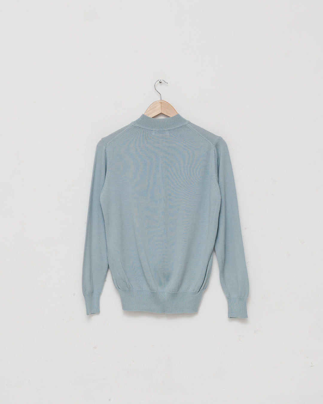 Balenciaga Ice Blue Knit Pullover