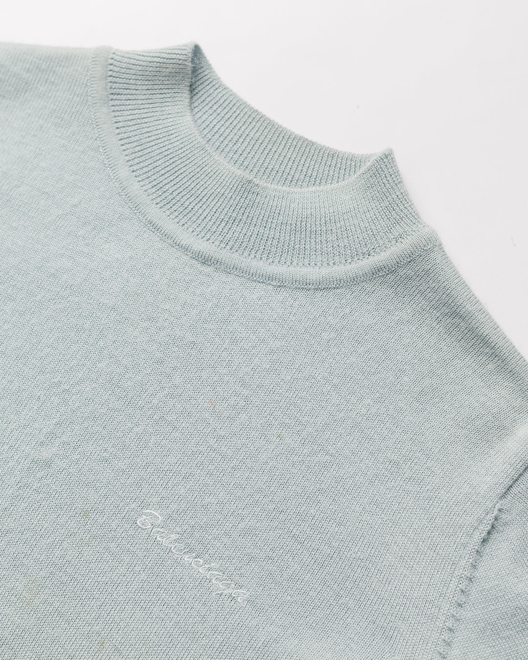 Balenciaga Ice Blue Knit Pullover