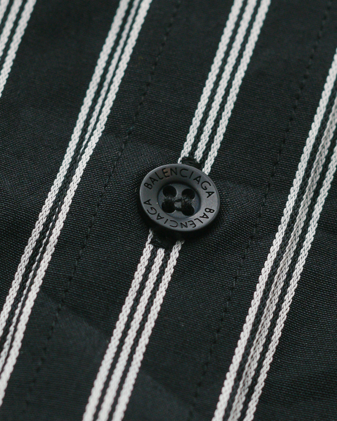 Balenciaga Pinstripe Button Down