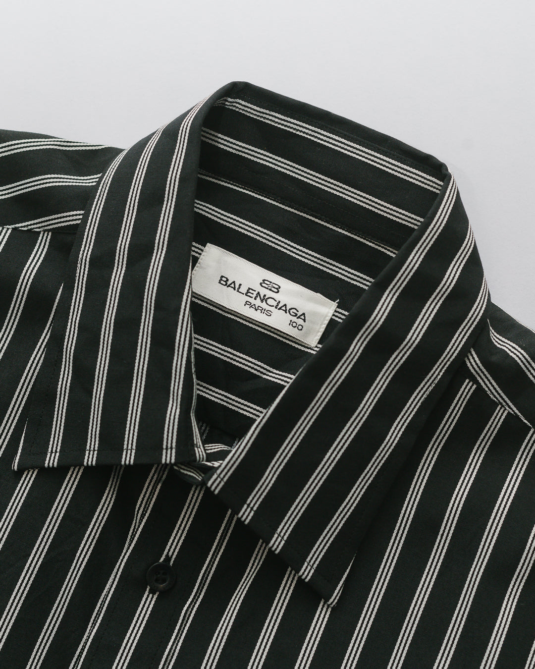 Balenciaga Pinstripe Button Down