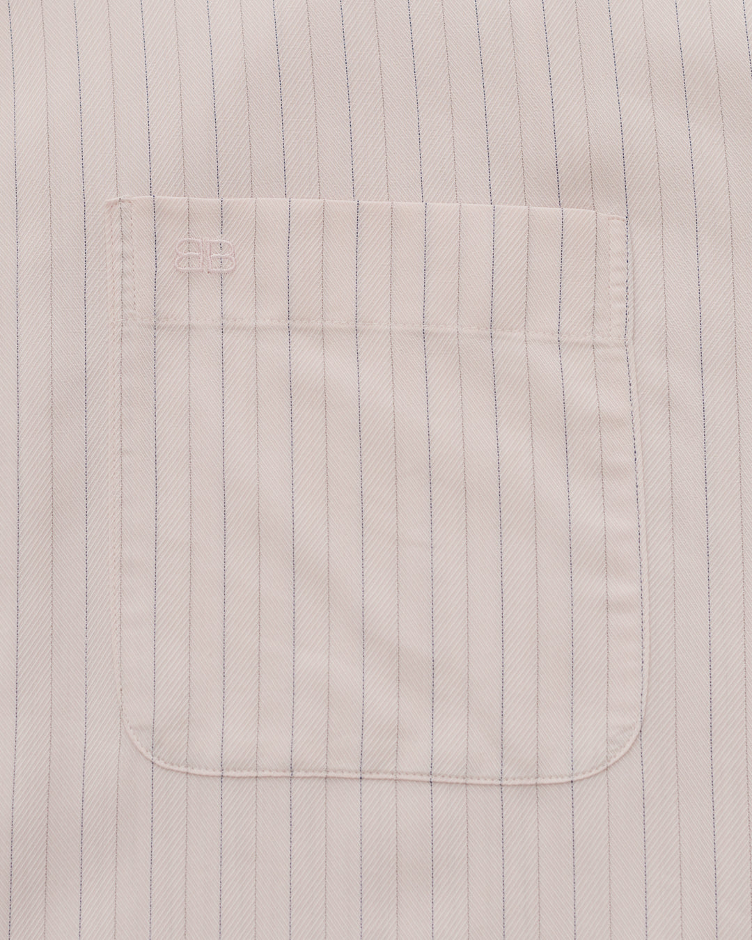 Balenciaga Pinstriped Button Down