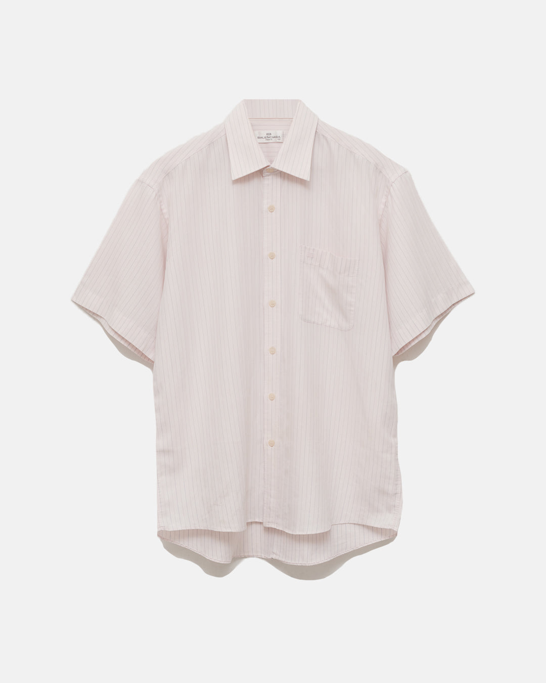 Balenciaga Pinstriped Button Down