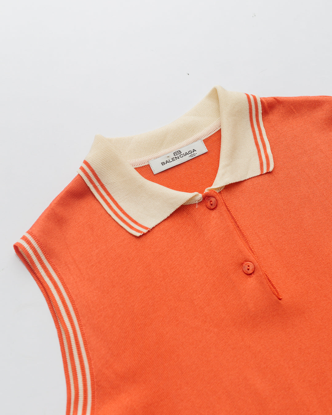 Balenciaga Polo Knit Top
