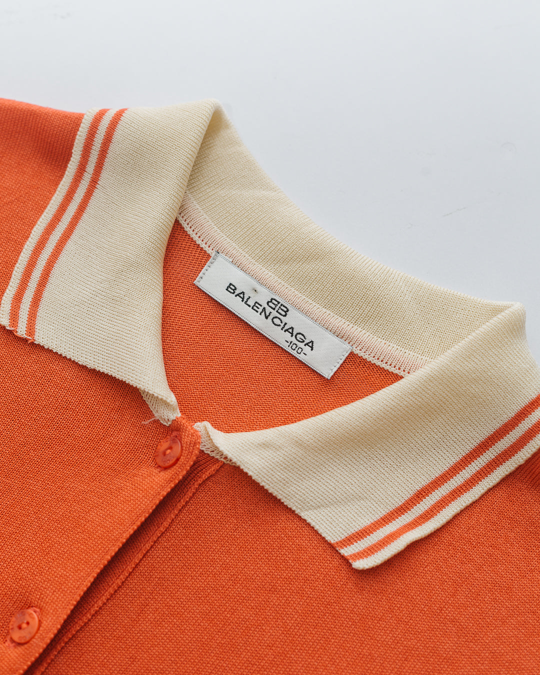 Balenciaga Polo Knit Top