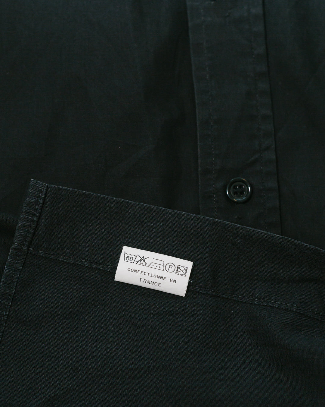 Balmain Minimalist Black Button Down