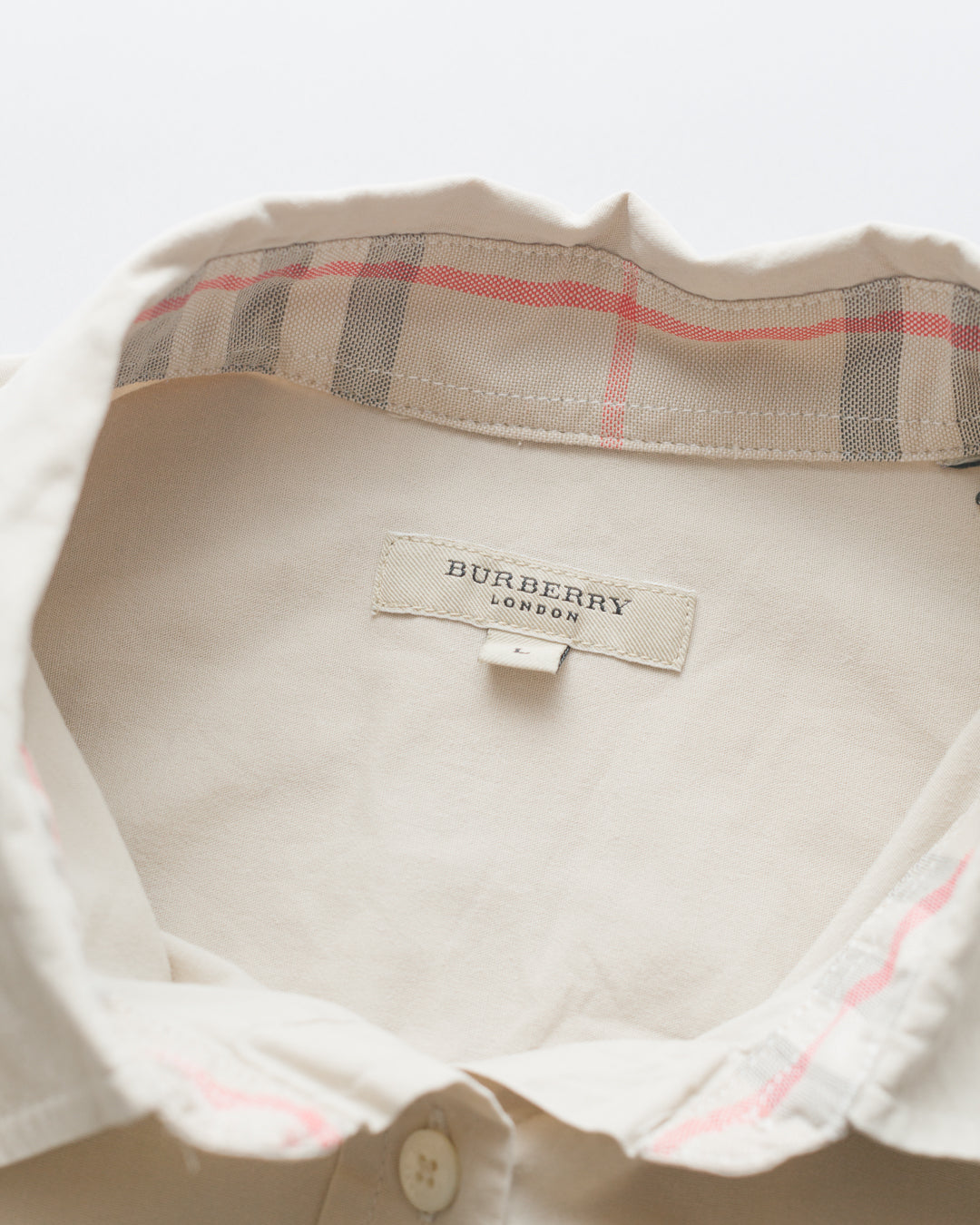 Burberry Beige Nova Check Shirt