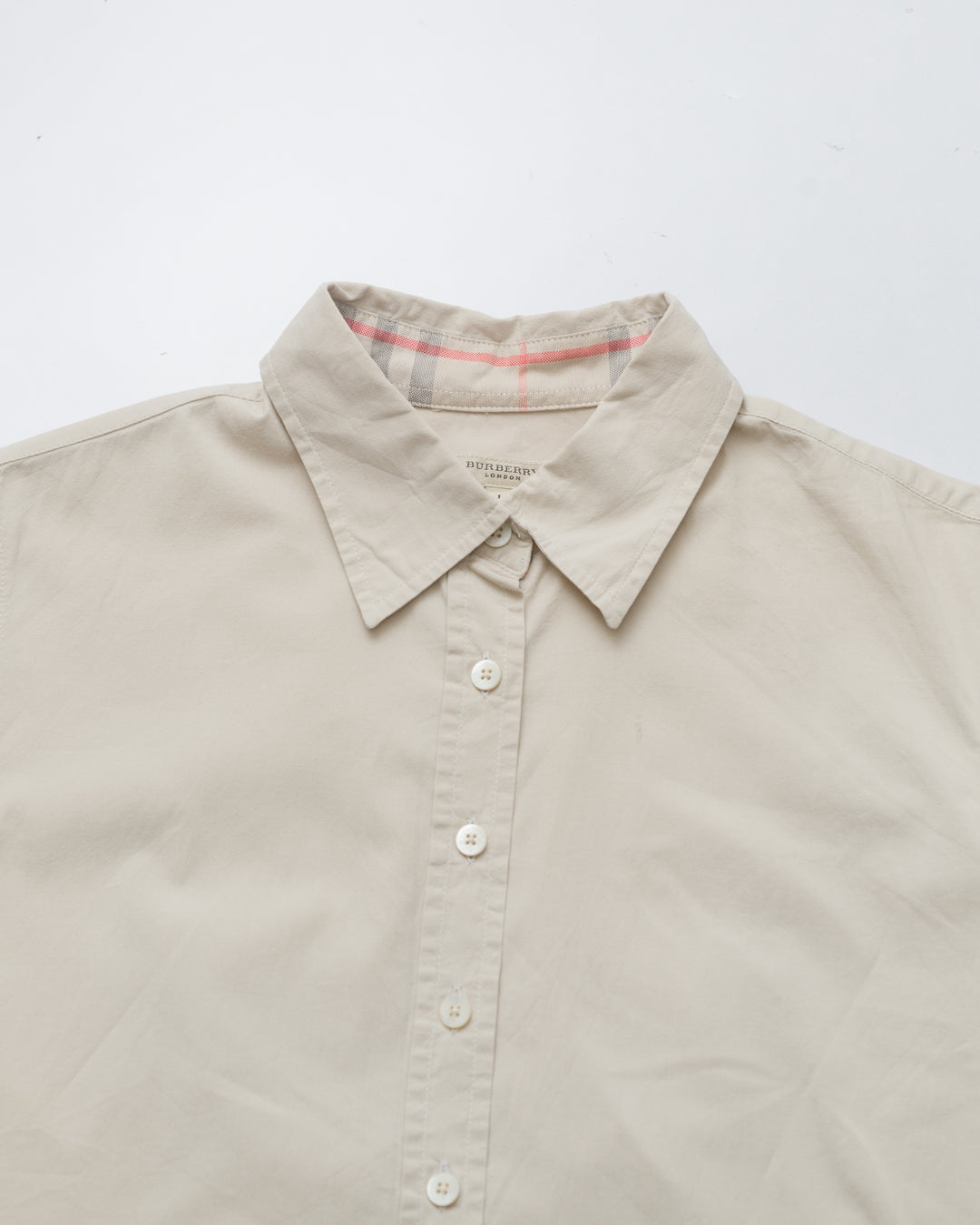 Burberry Beige Nova Check Shirt