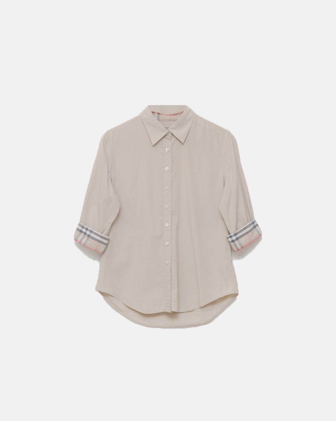 Burberry Beige Nova Check Shirt