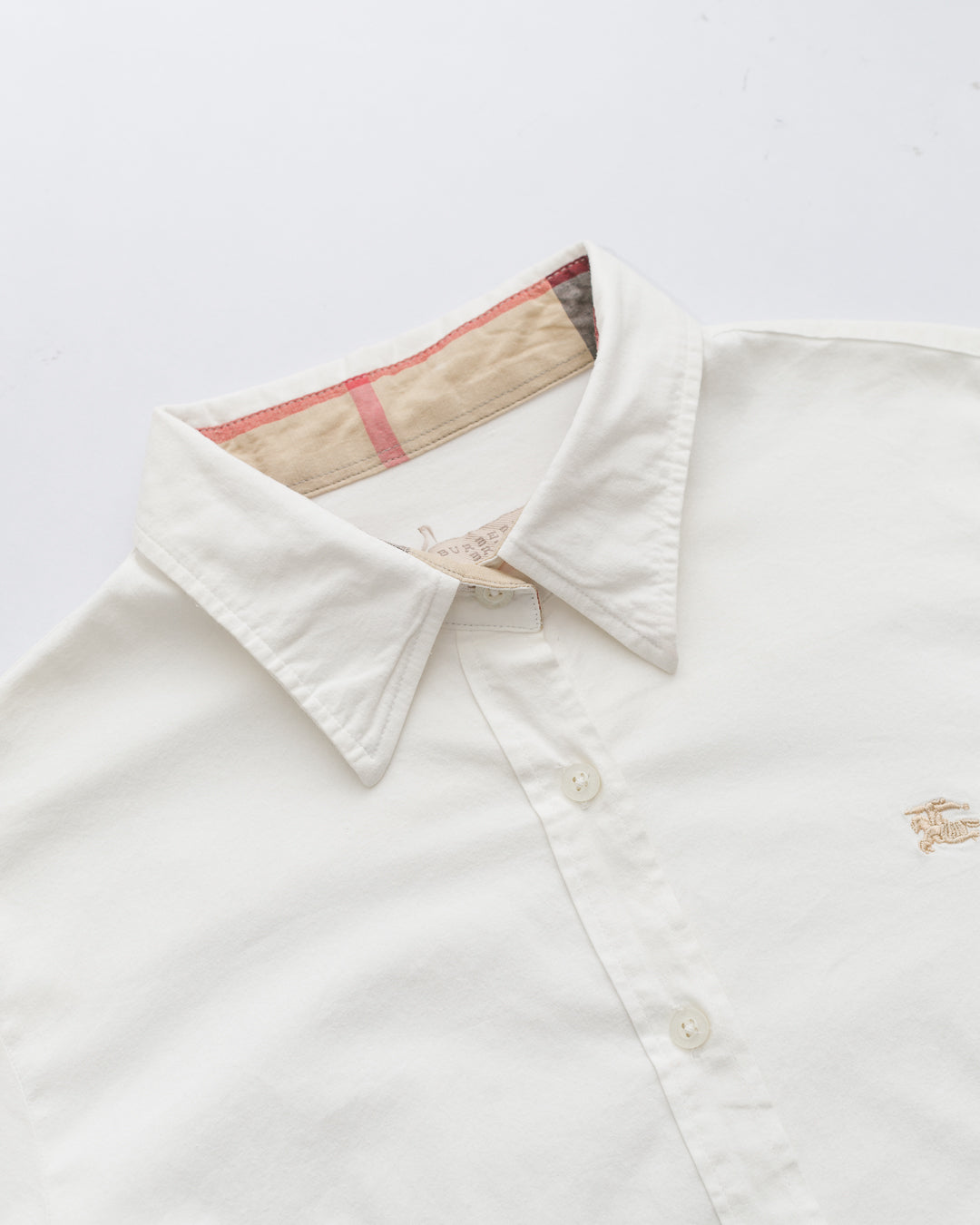 Burberry Brit Nova Check Detail Button Down