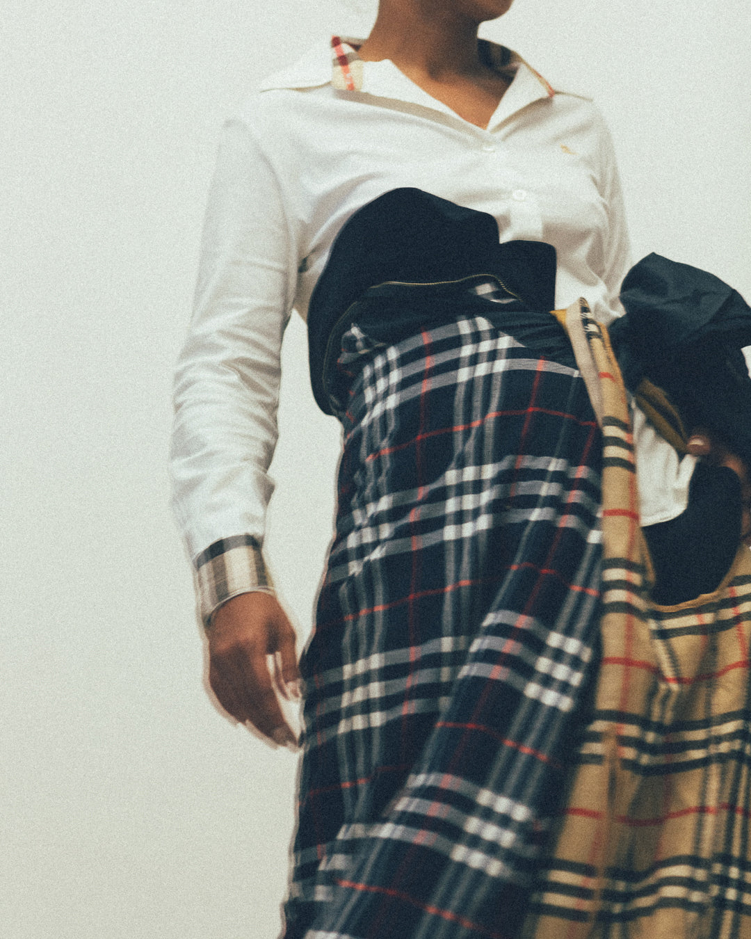 Burberry Brit Nova Check Detail Button Down
