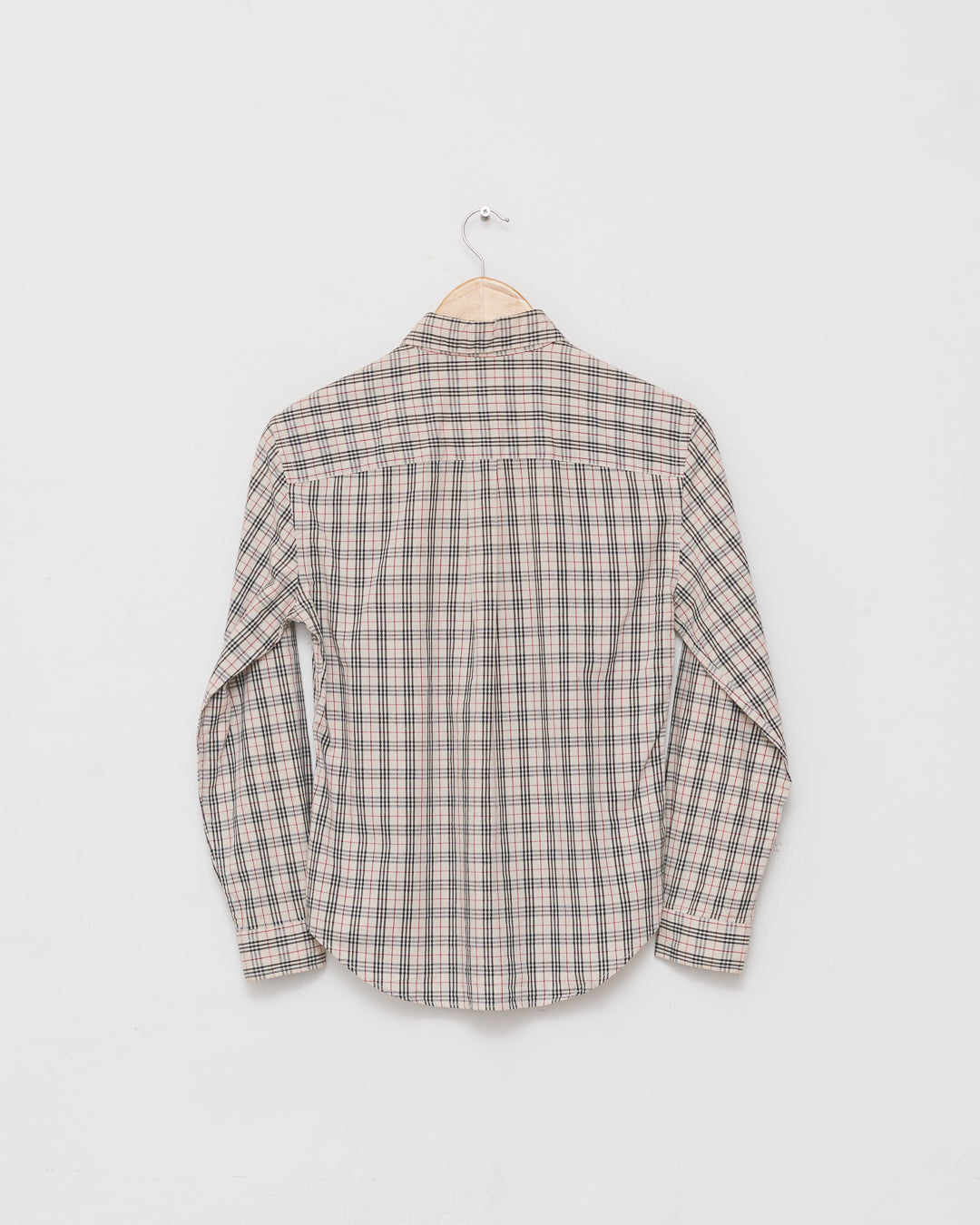 Burberry Check Button Down