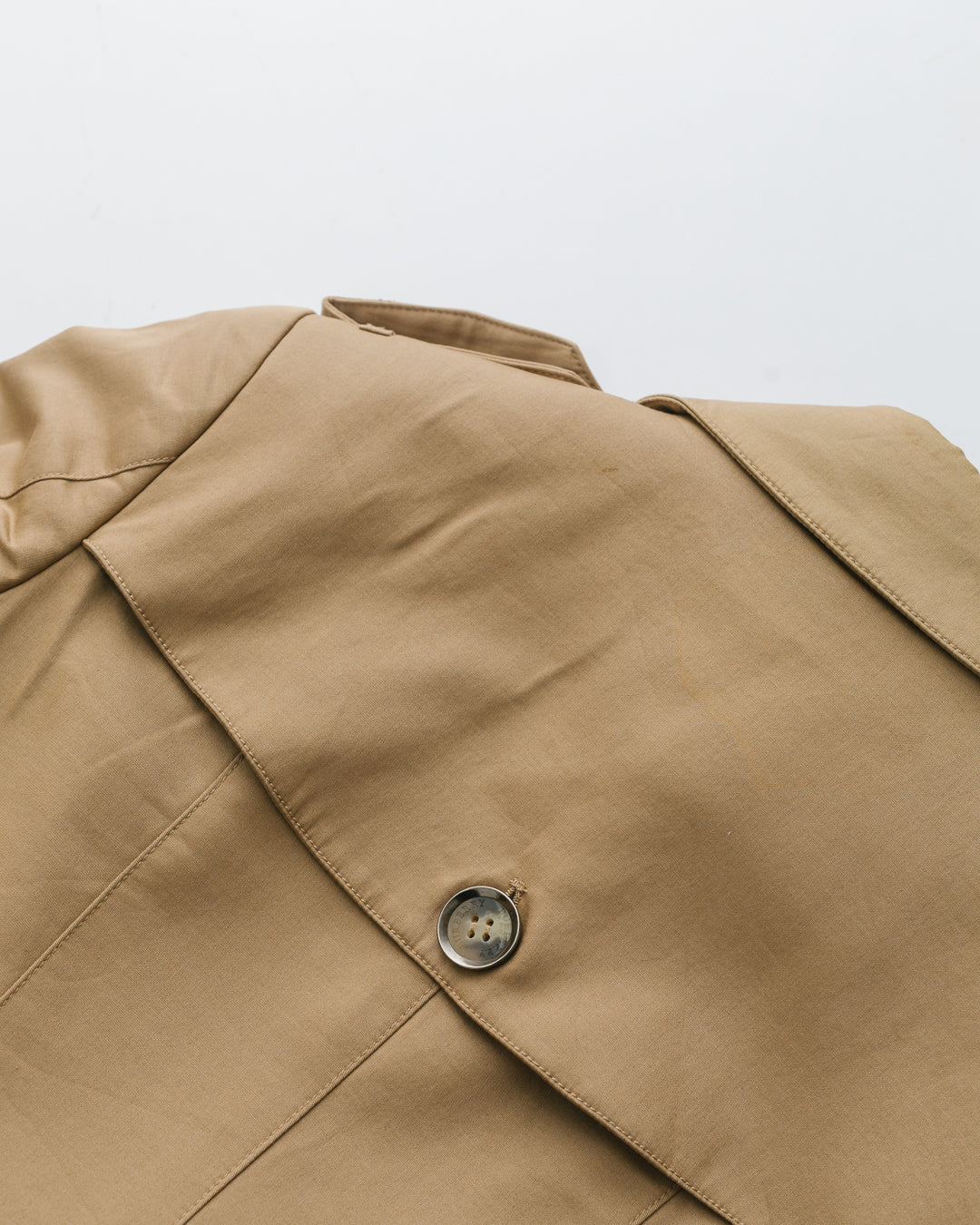 Burberry Embellished Double Breasted Trench Dress