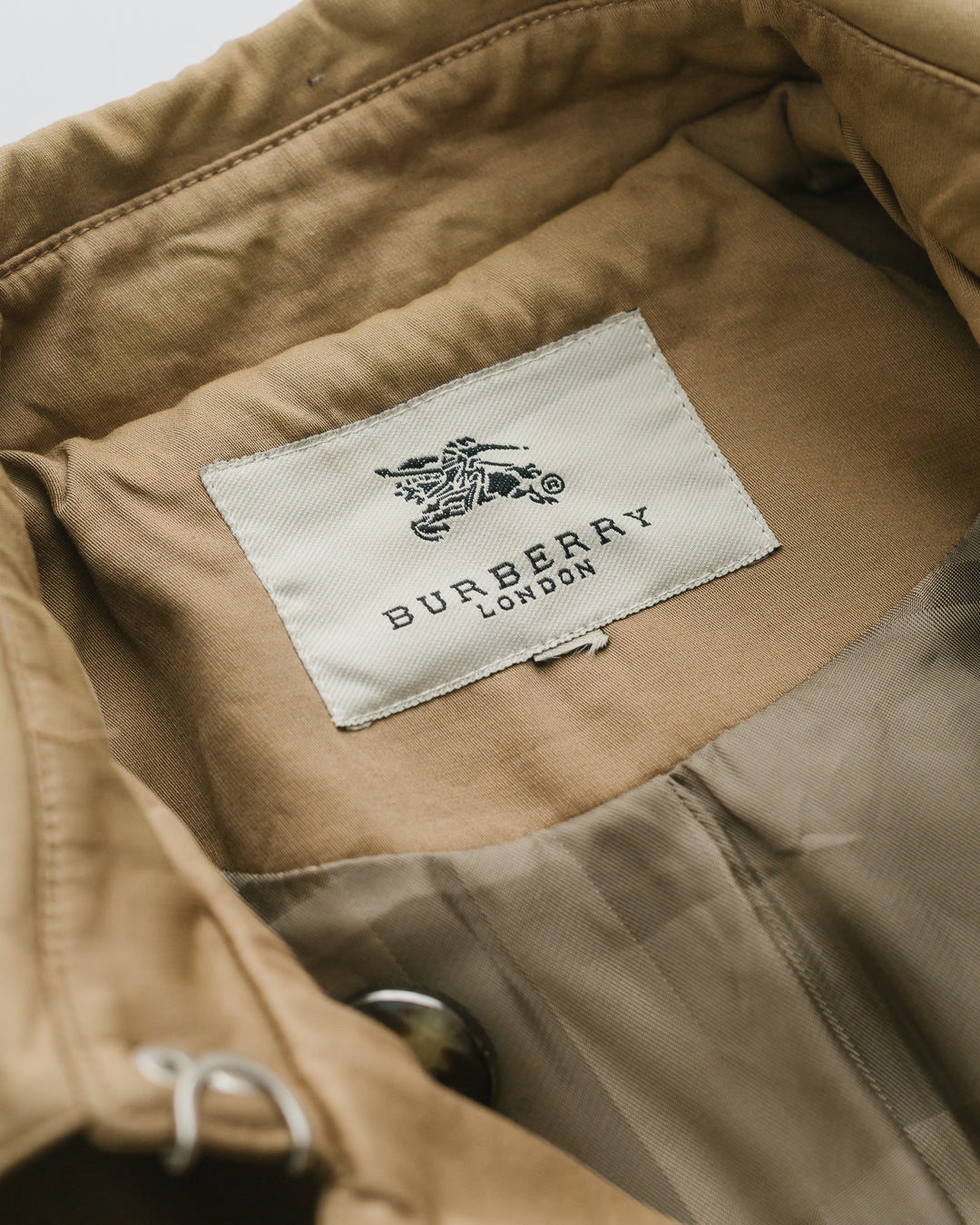 Burberry Embellished Double Breasted Trench Dress