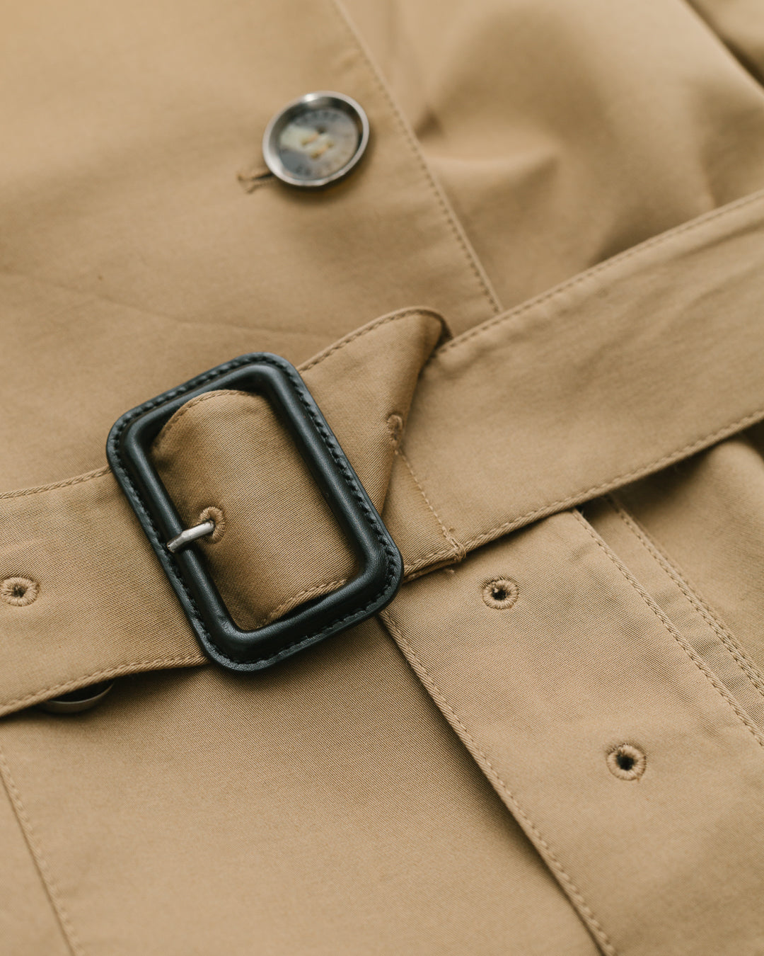 Burberry Embellished Double Breasted Trench Dress