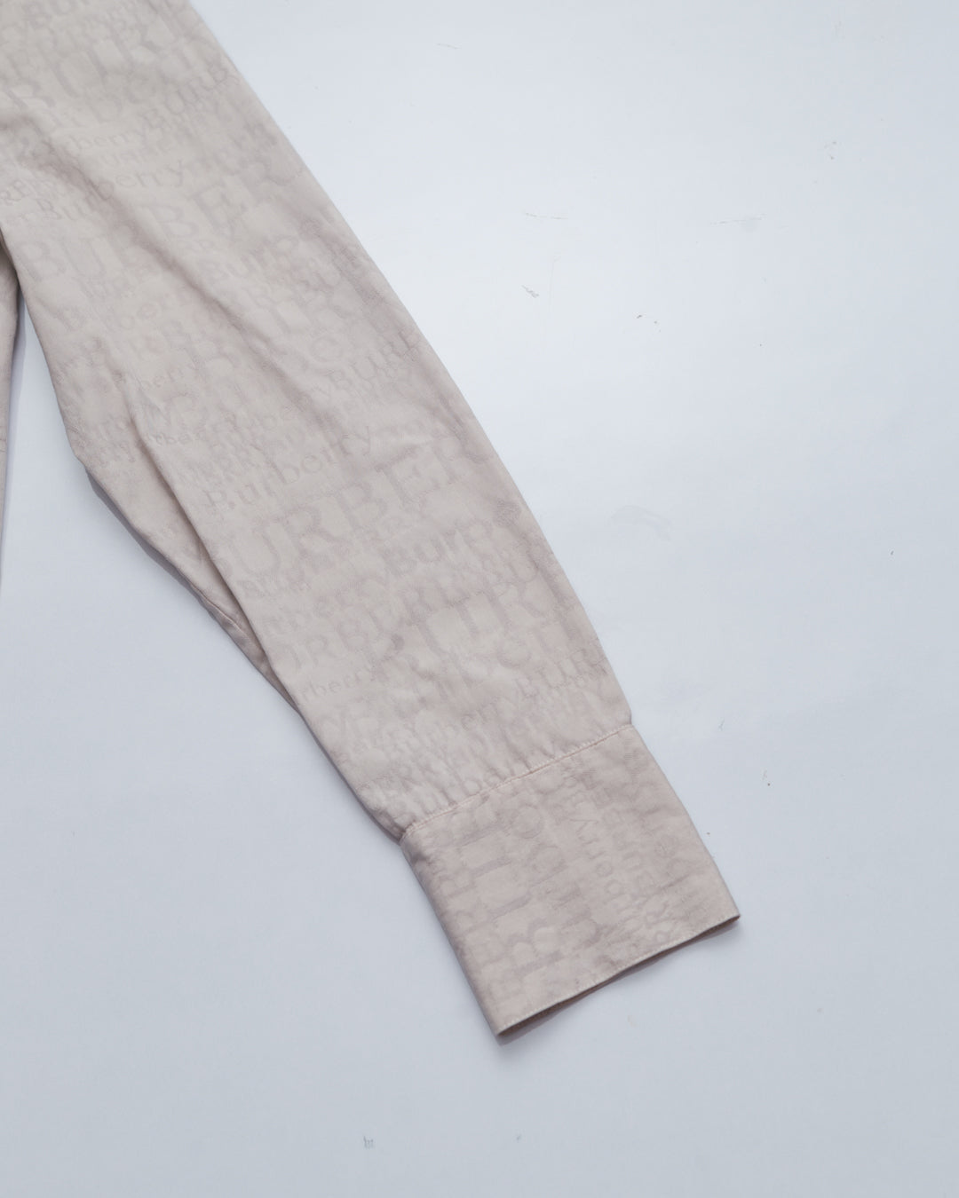Burberry Embossed Logo Button Down Shirt