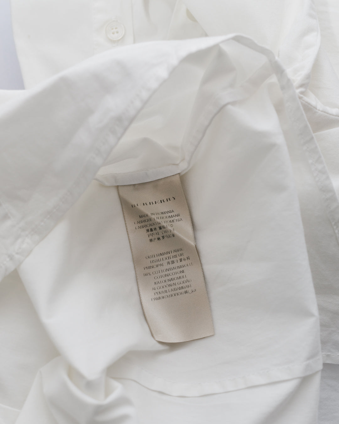 Burberry Minimalist Button Down