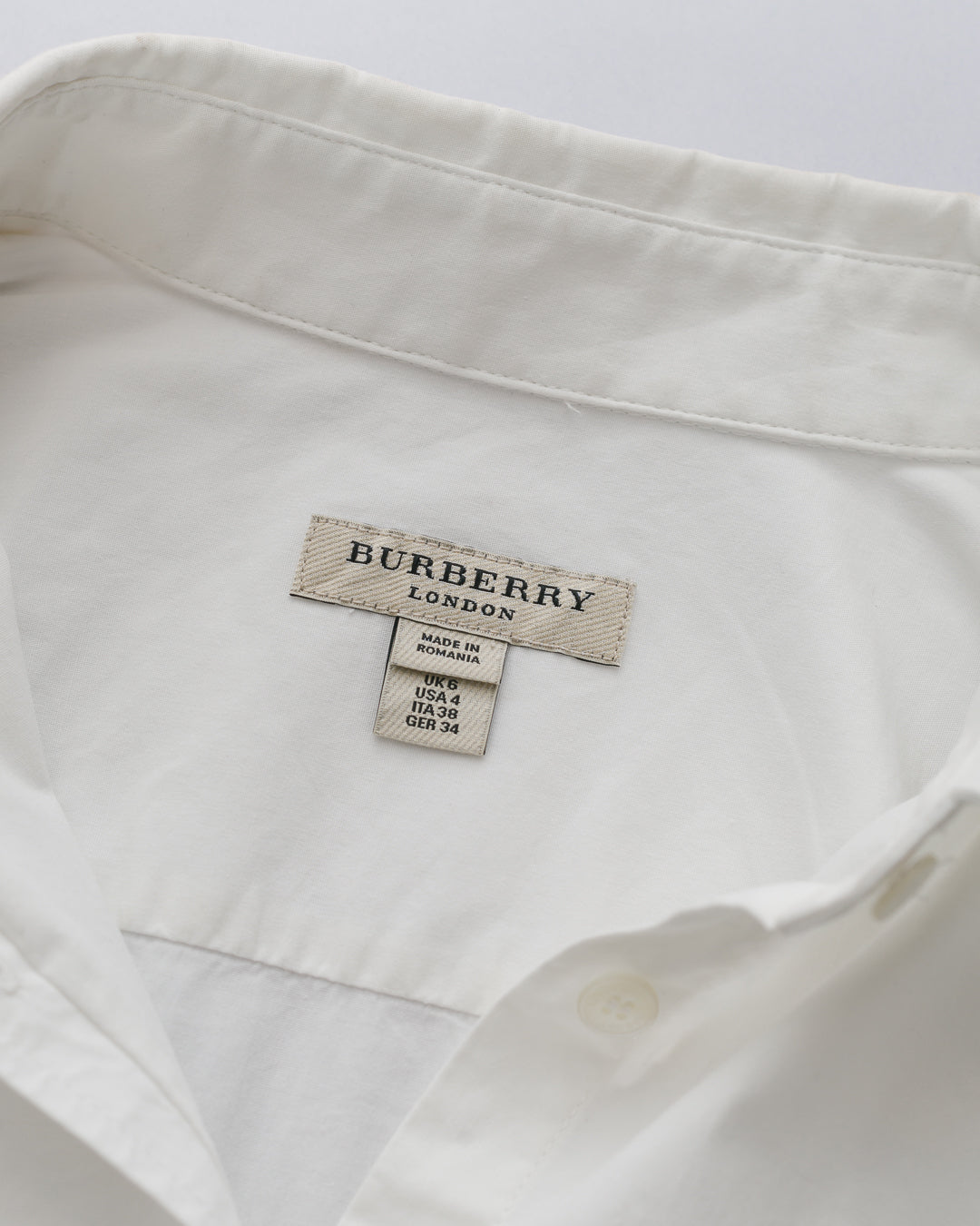 Burberry Minimalist Button Down