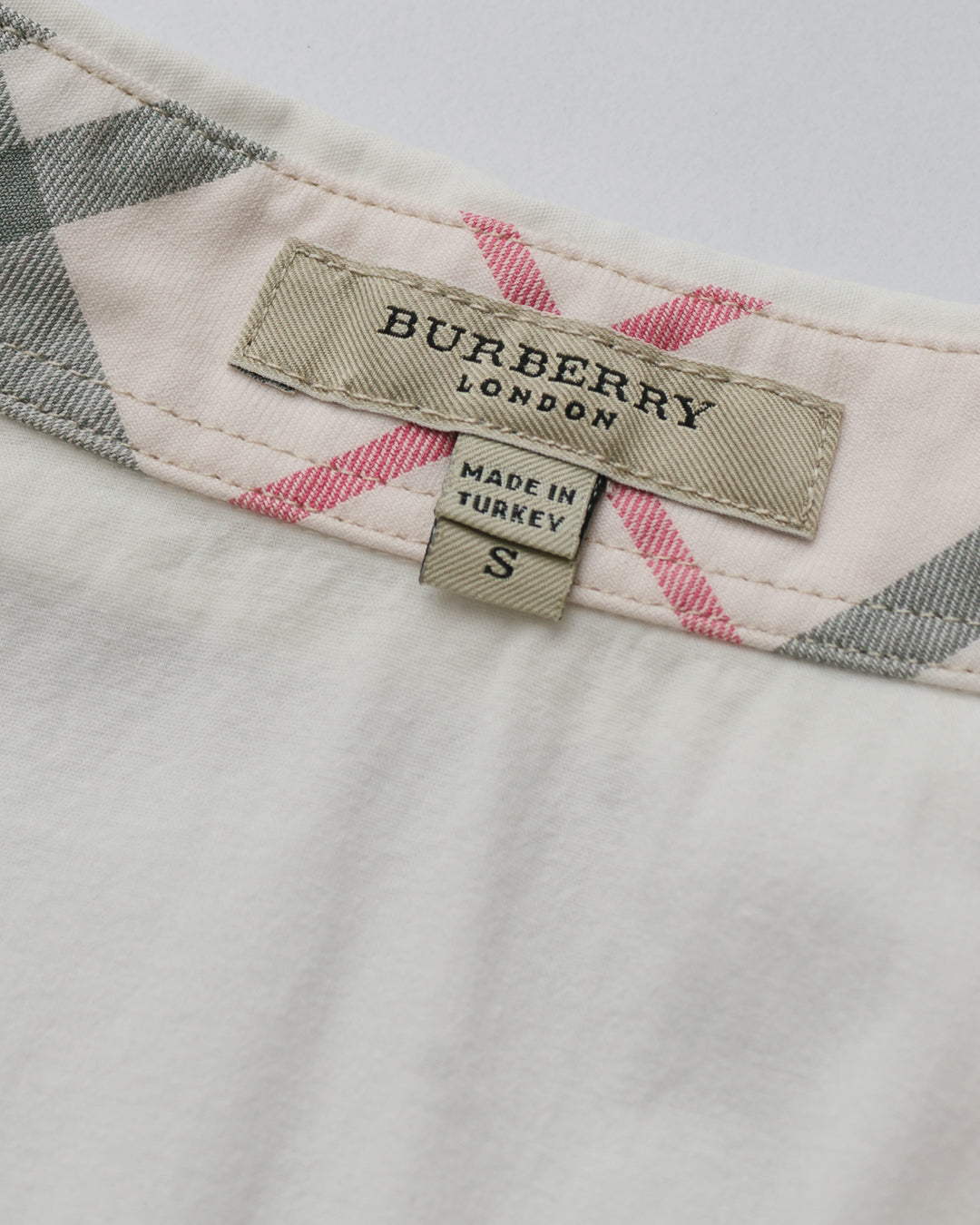 Burberry Nova Check Button Down