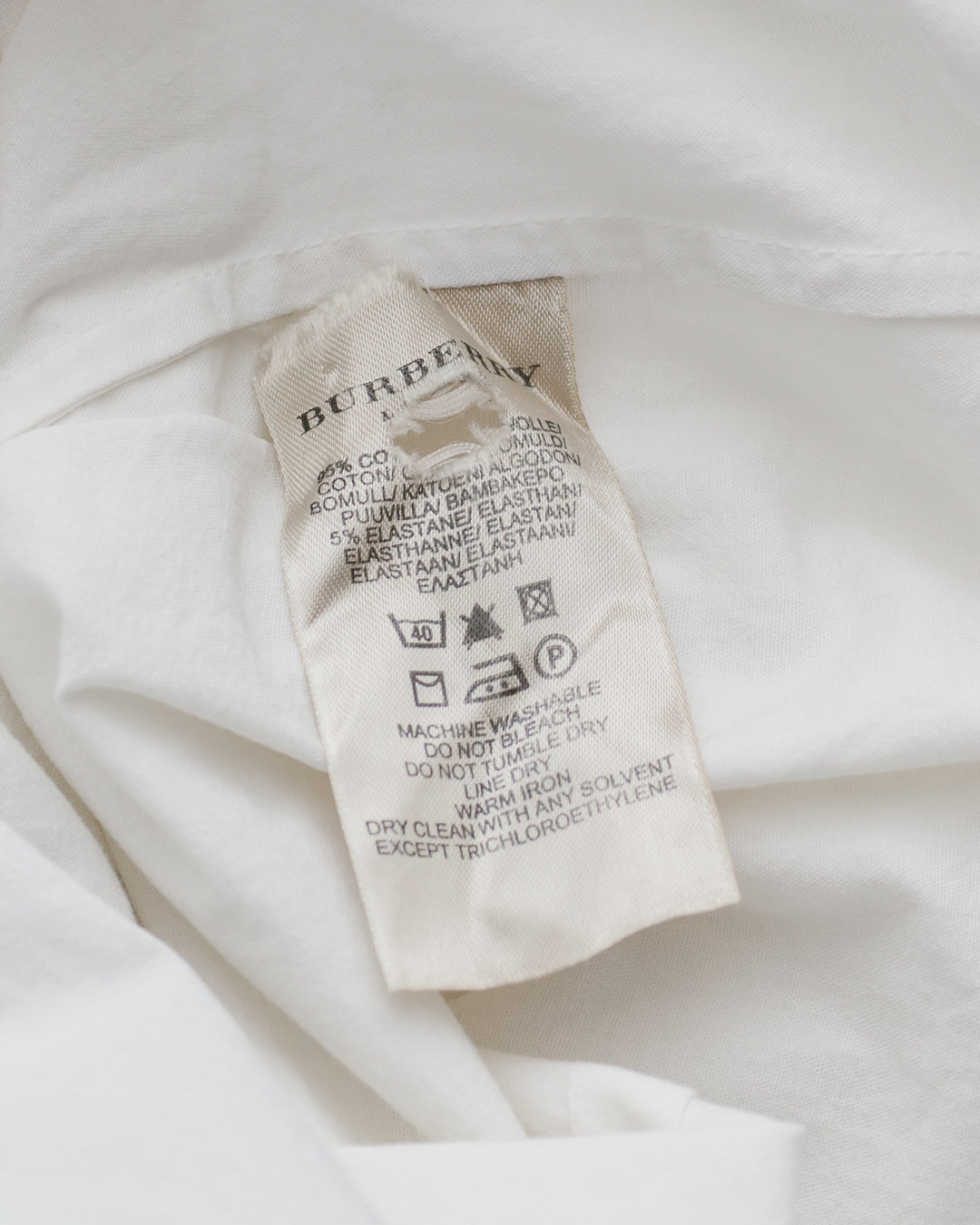 Burberry Nova Check Button Down