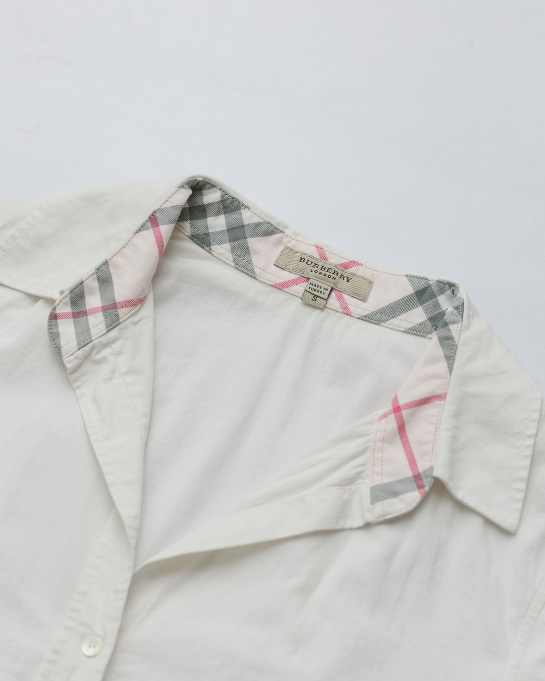Burberry Nova Check Button Down