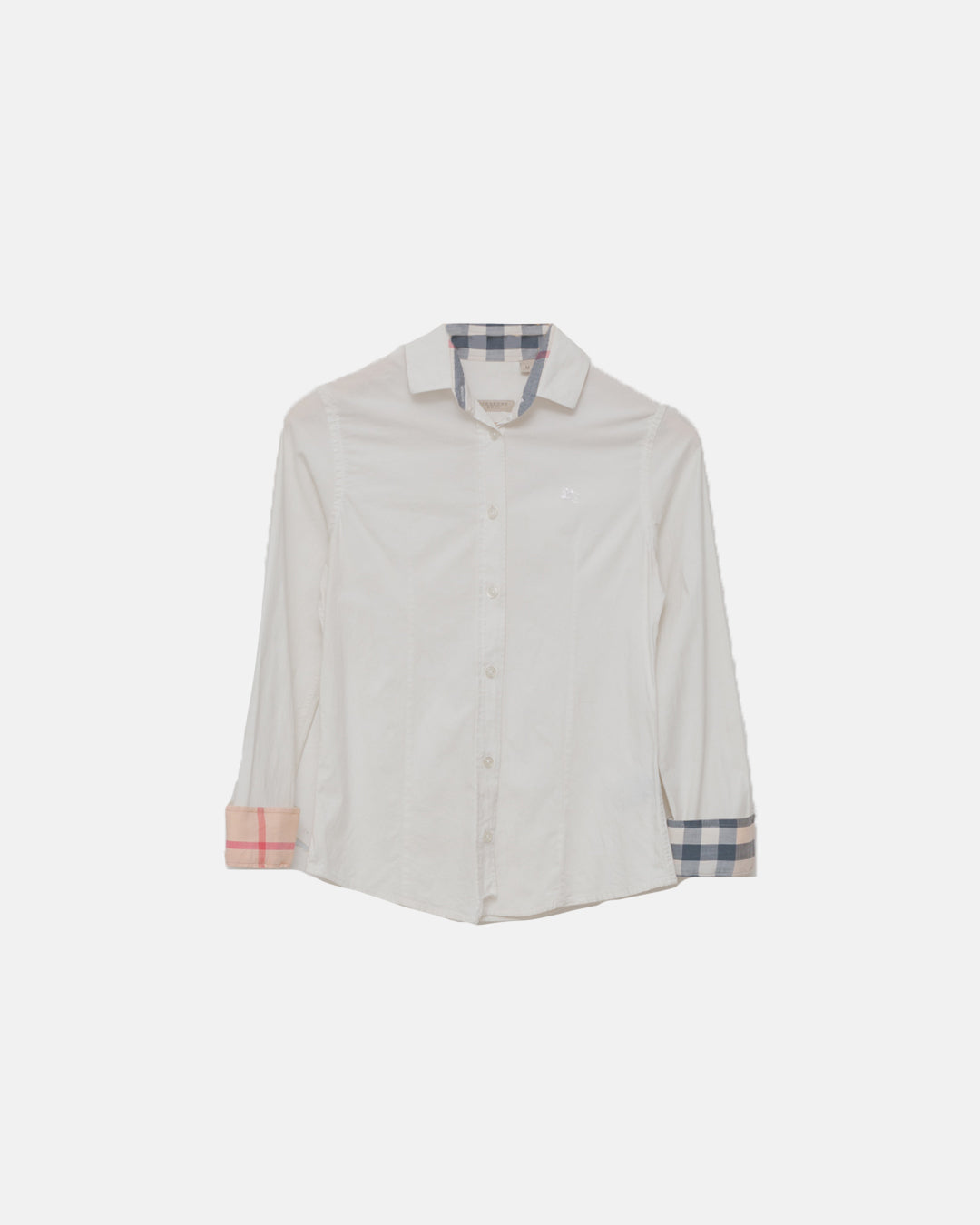 Burberry Nova Check Detail Button Down Shirt