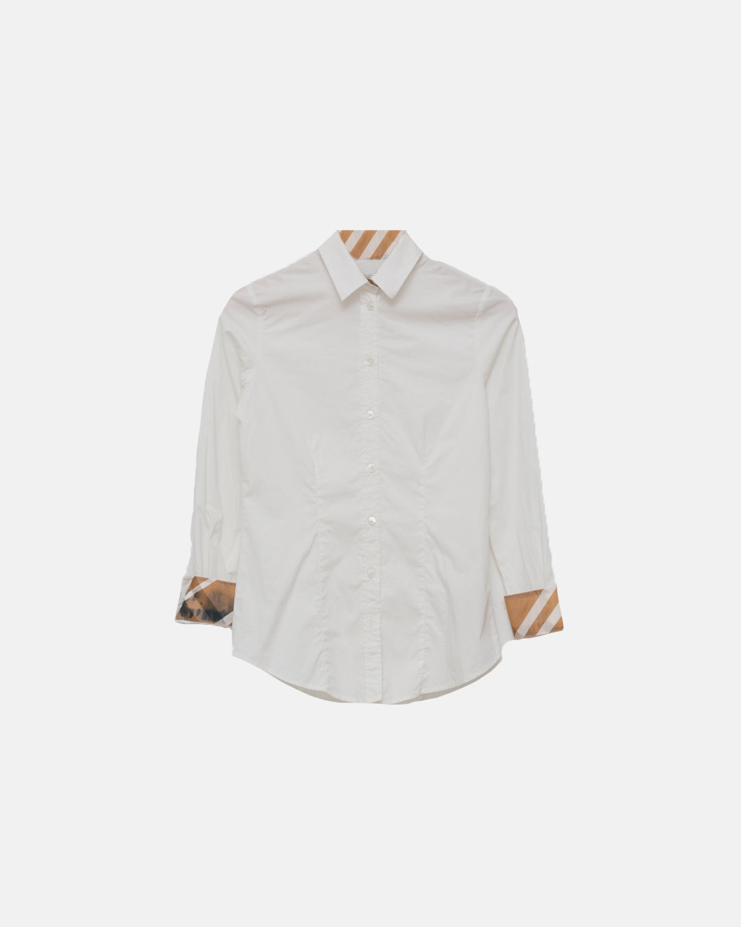 *Burberry Nova Check Detail Button Down Shirt