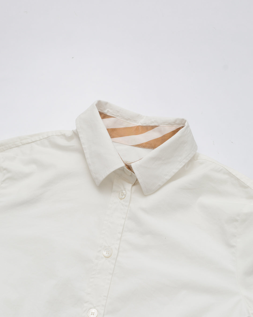 *Burberry Nova Check Detail Button Down Shirt