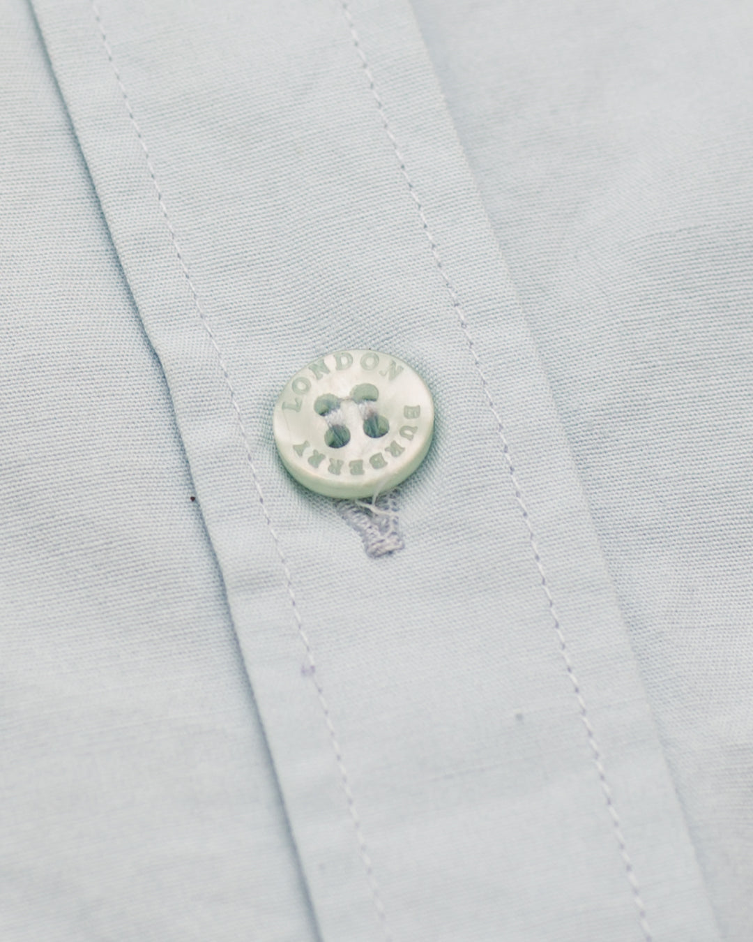 Burberry Powder Blue Button Down